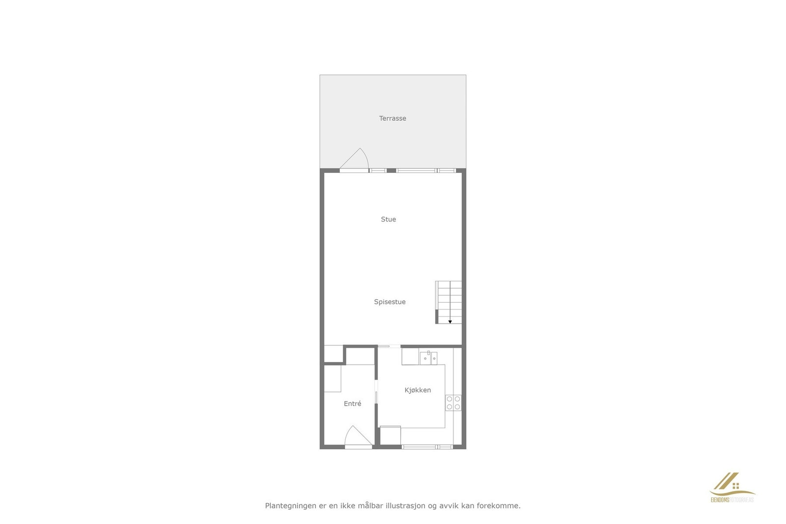Velkommen inn. Planskisse 1. etasje. Galleribilde