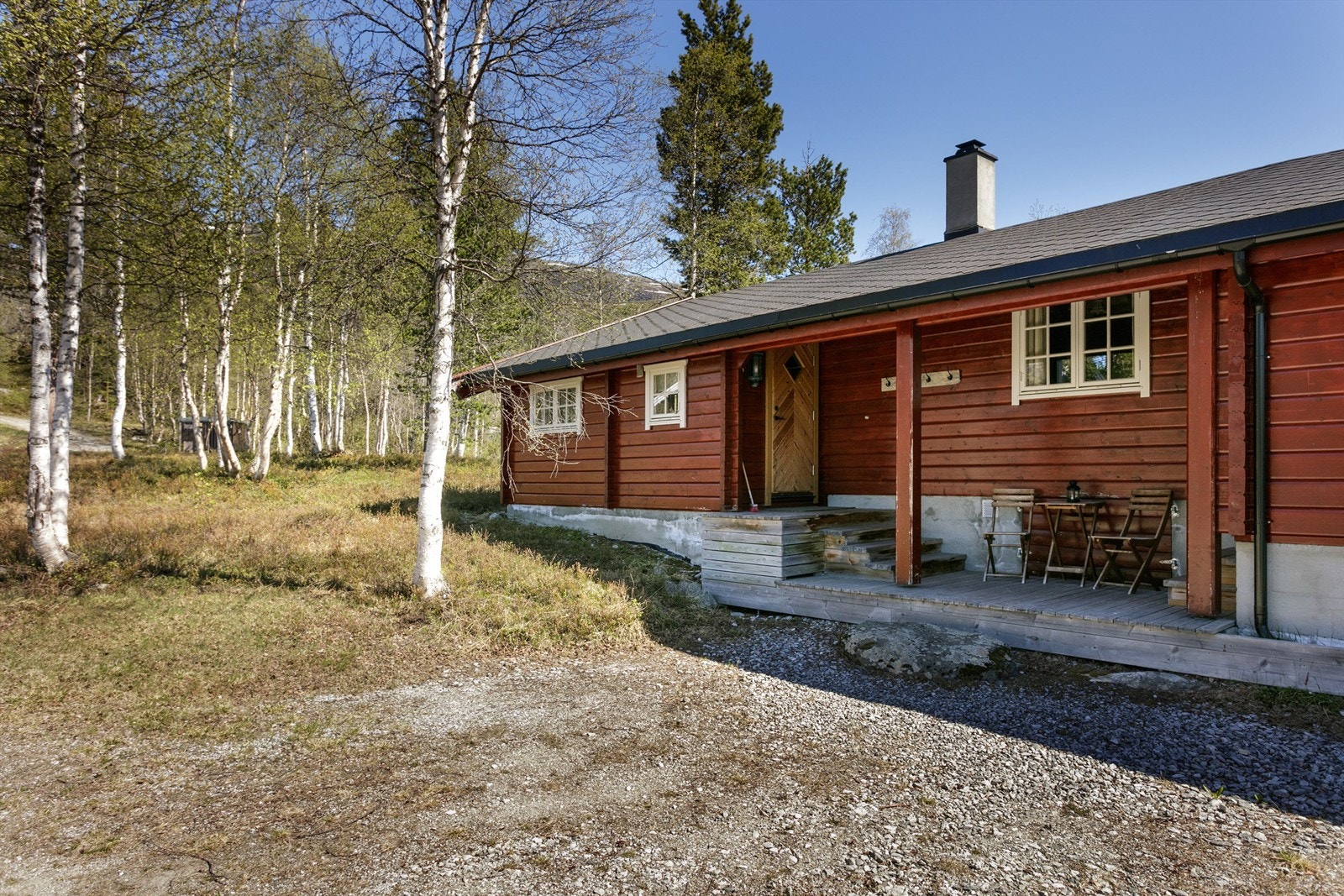 Overbygd inngangsparti Galleribilde