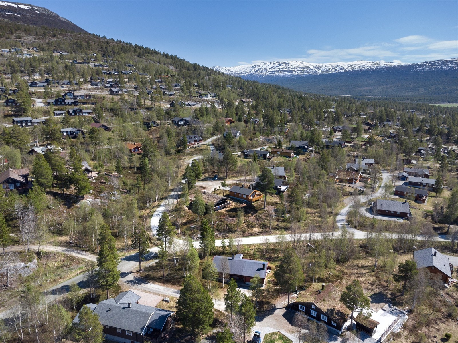 Dronebilde Galleribilde