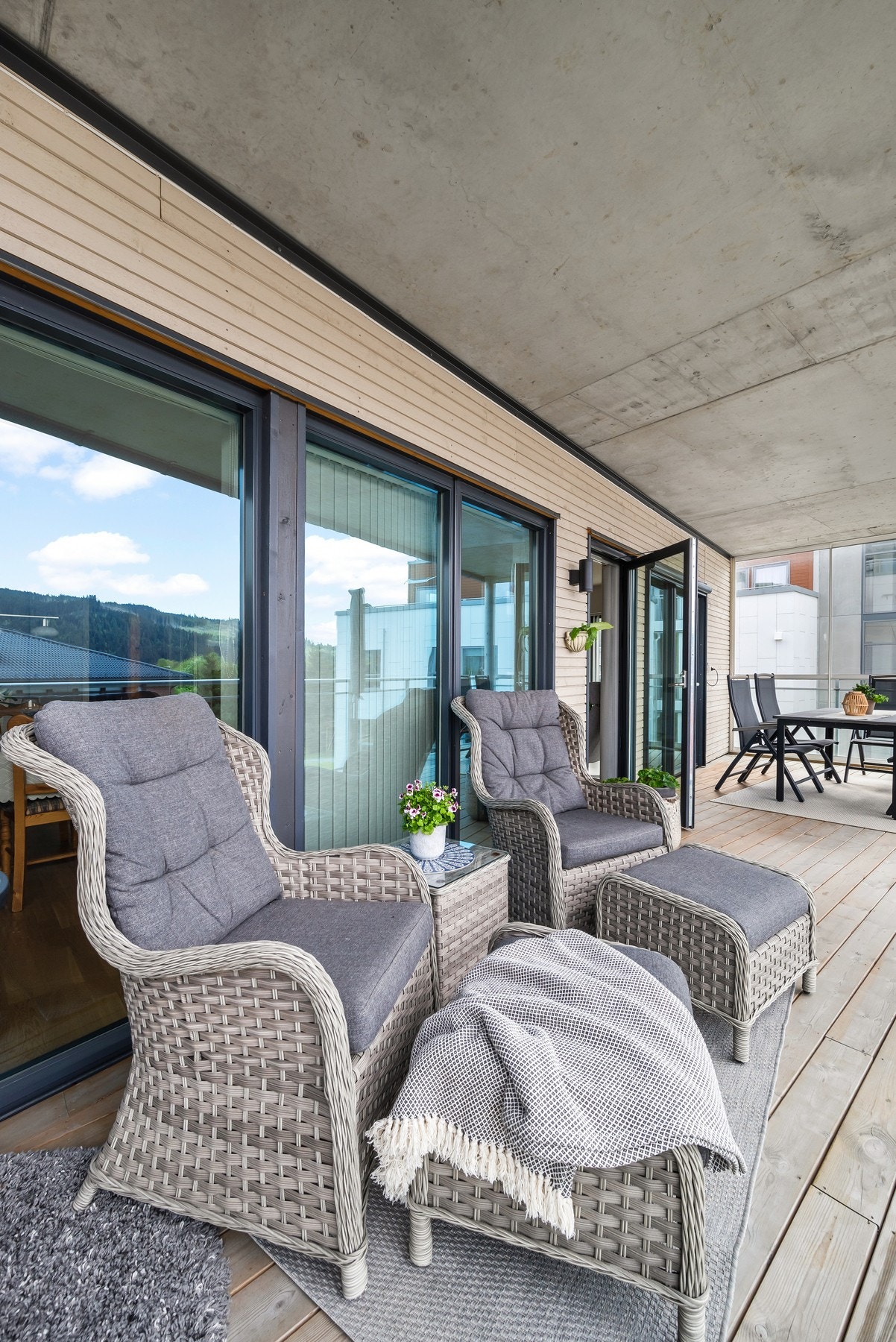 Her er det plass til flere møbleringssoner. Galleribilde