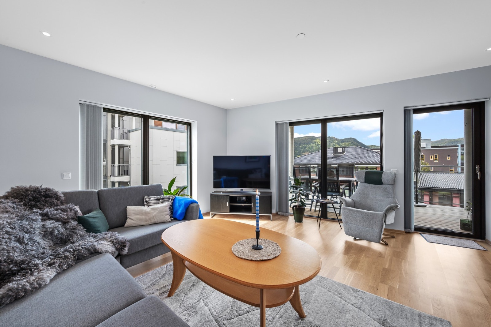 Her kan hele vennegjengen eller storfamilien slå seg ned. Galleribilde