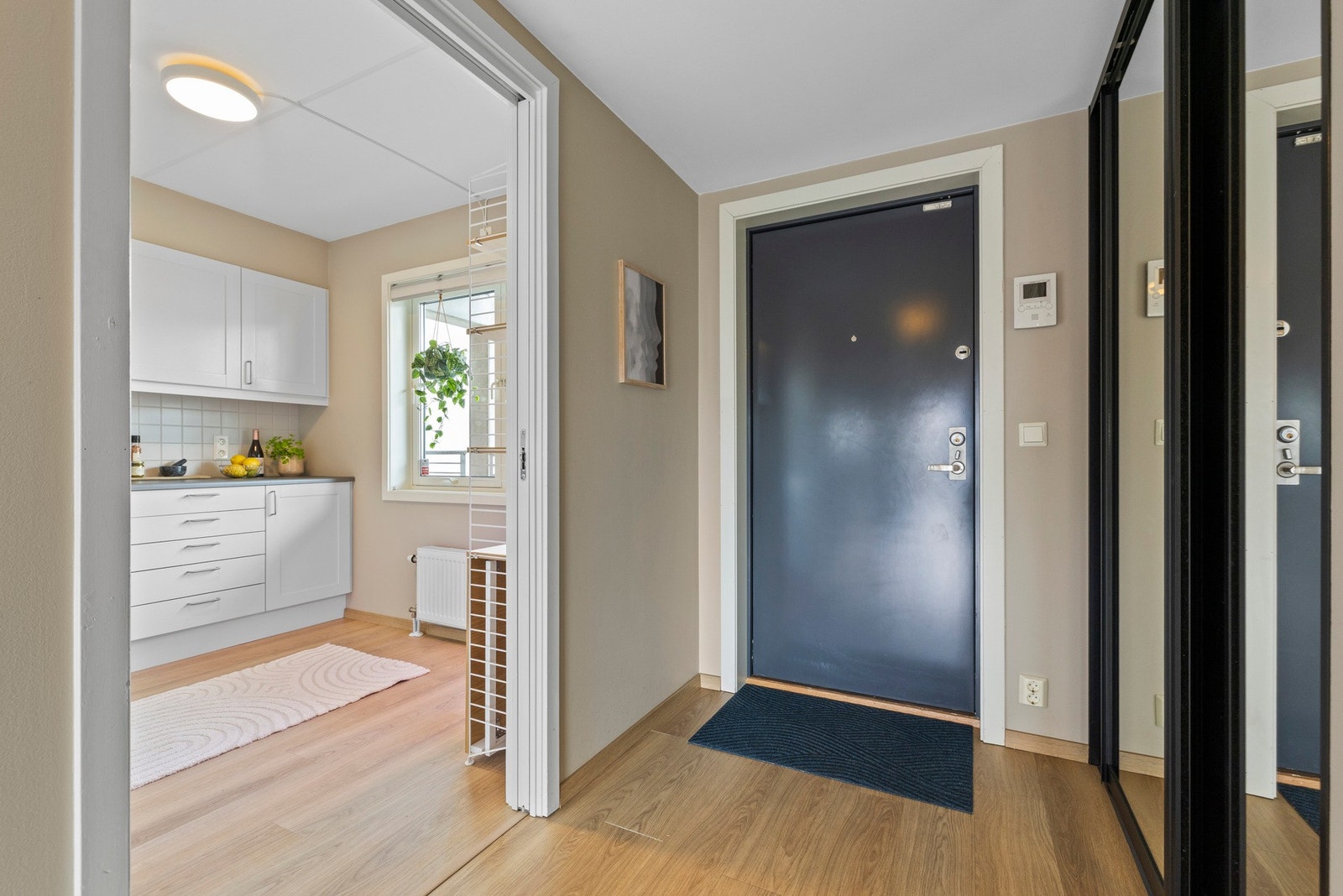 Entréen har en romslig utforming Galleribilde