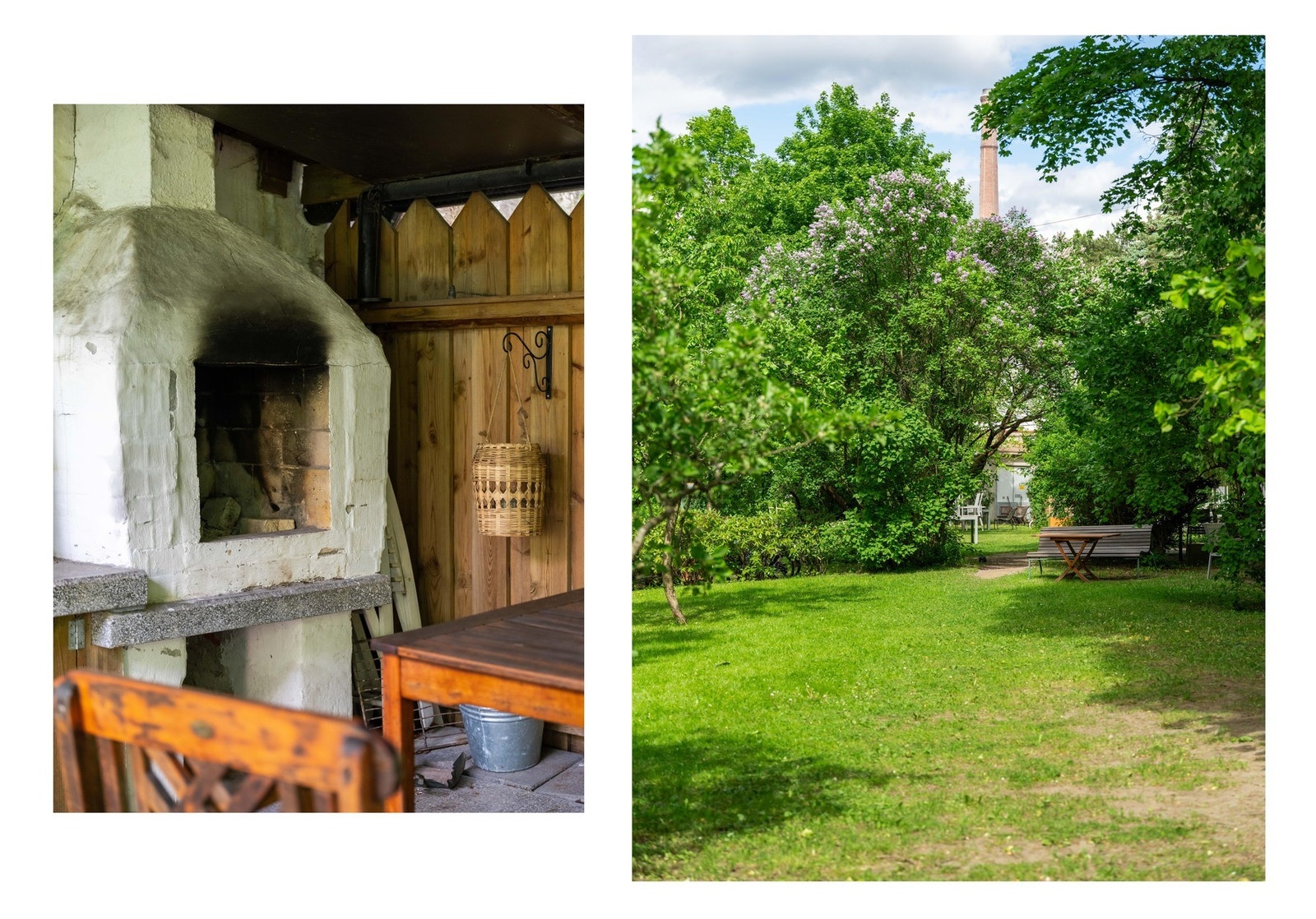 Det er også egen grillhytte til gelde for beboerne. Galleribilde