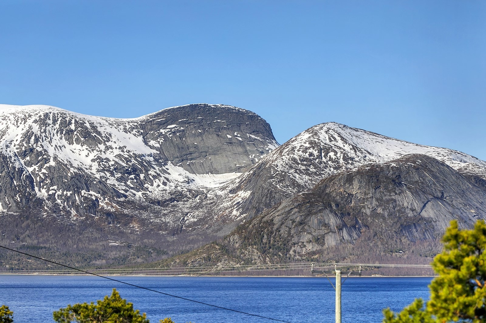 Utsikt fra stue Galleribilde