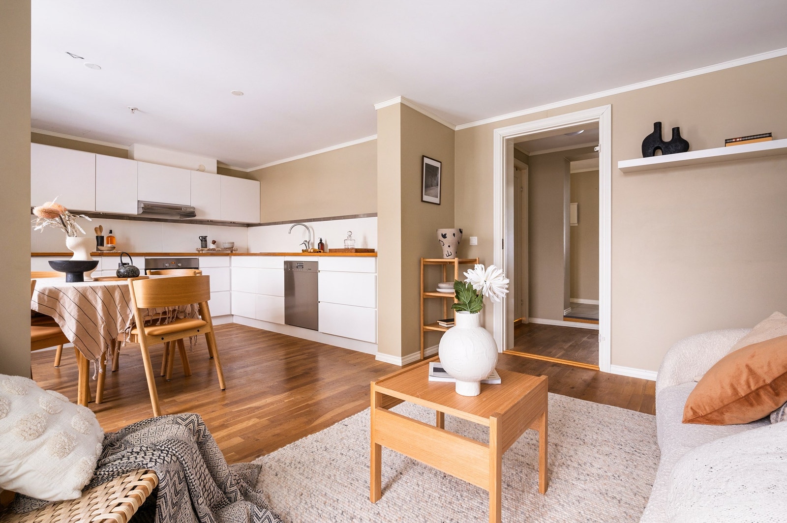 Åpen kjøkken/stue løsning Galleribilde