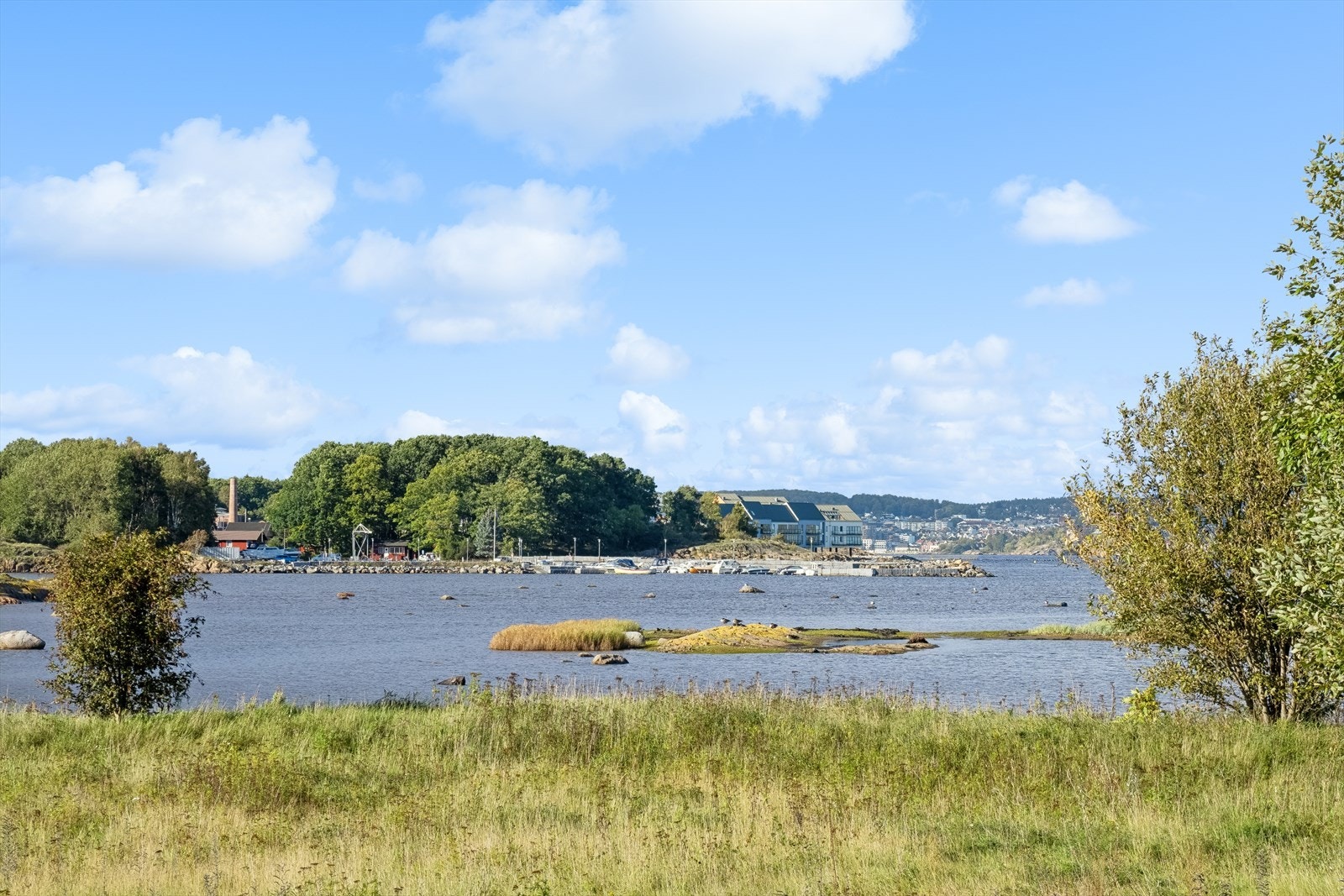 Her bor man i maritime omgivelser. Galleribilde