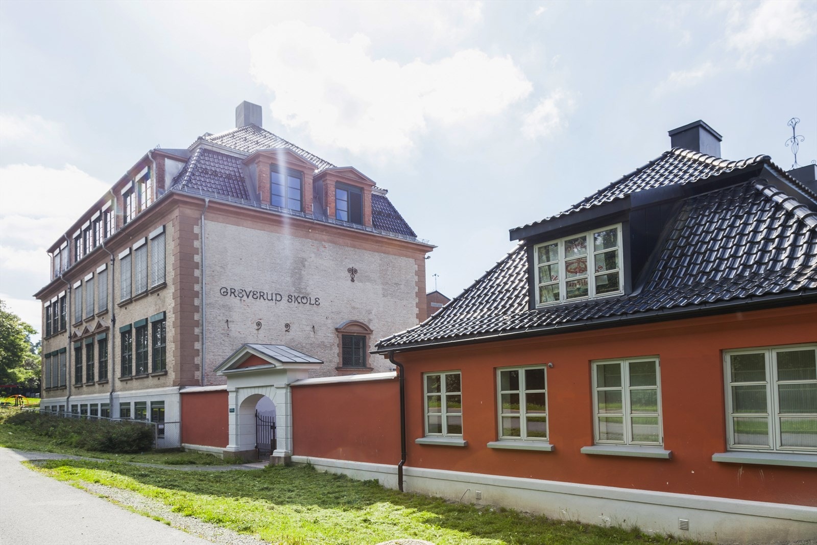 Greverud skole. Galleribilde