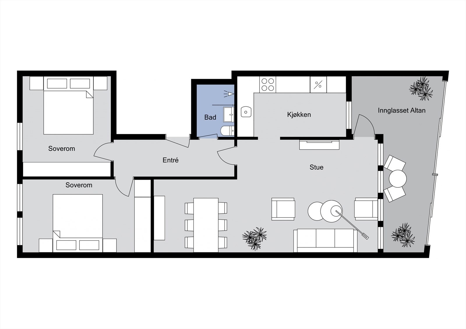 Planløsning Galleribilde