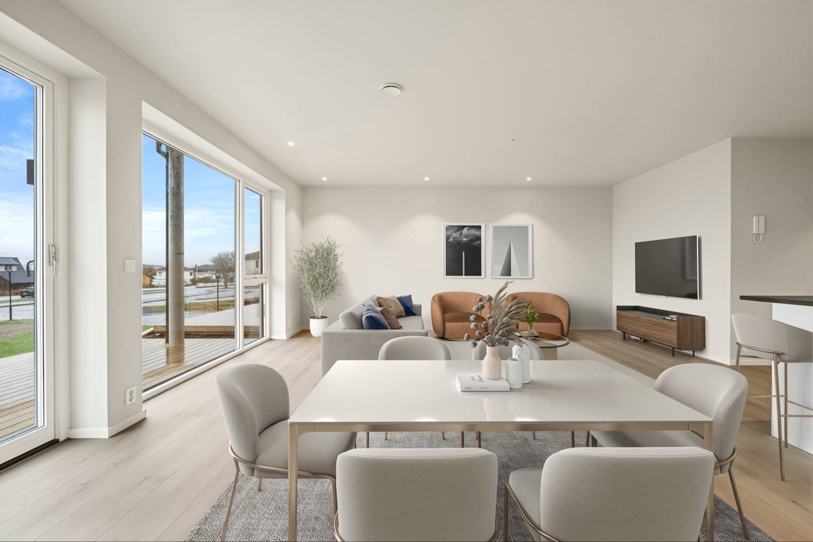 Lekker, nyoppført leilegheit med høg standard Galleribilde