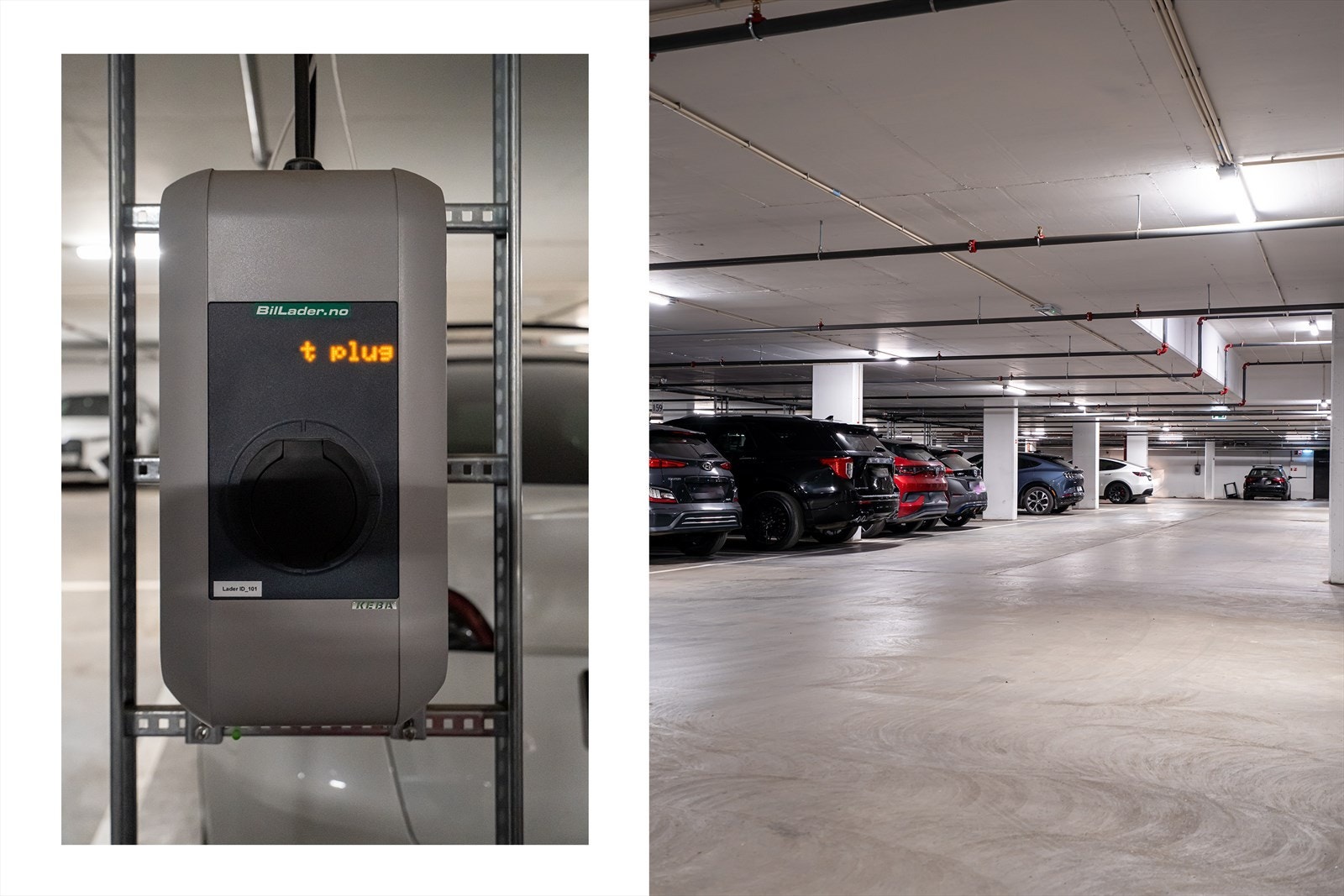 Garasjeplass nr. 159 med el-billader medfølger boligen Galleribilde
