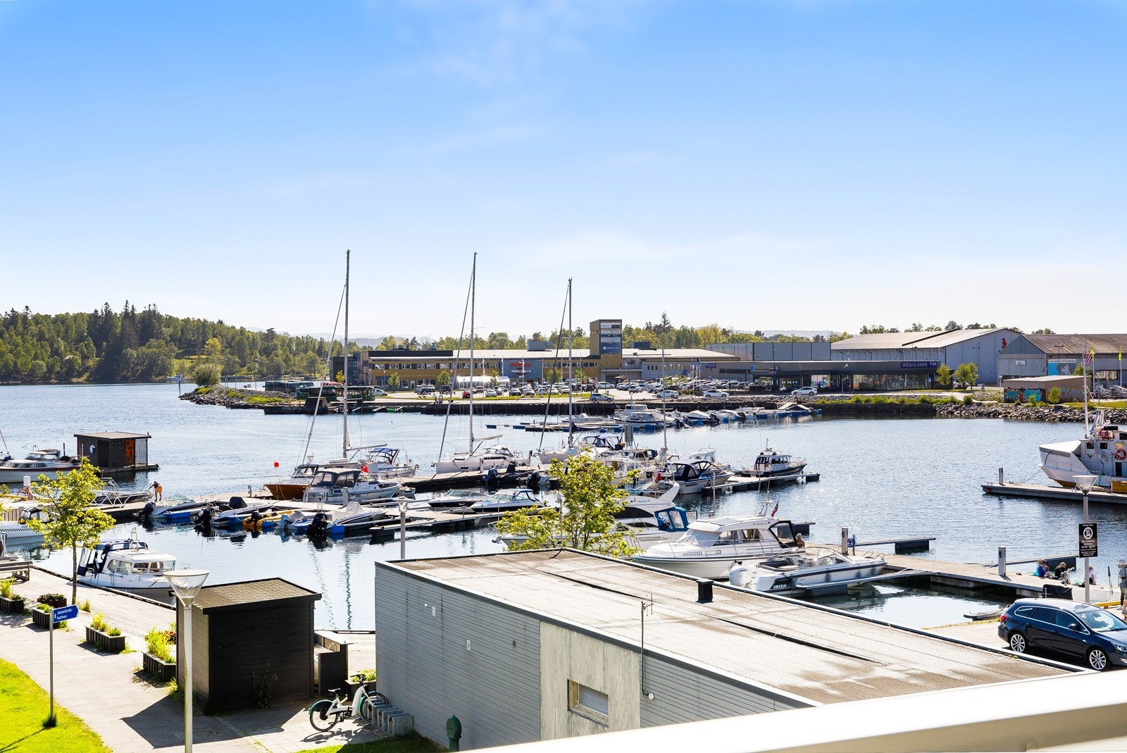 Nydelig utsikt fra leiligheten Galleribilde