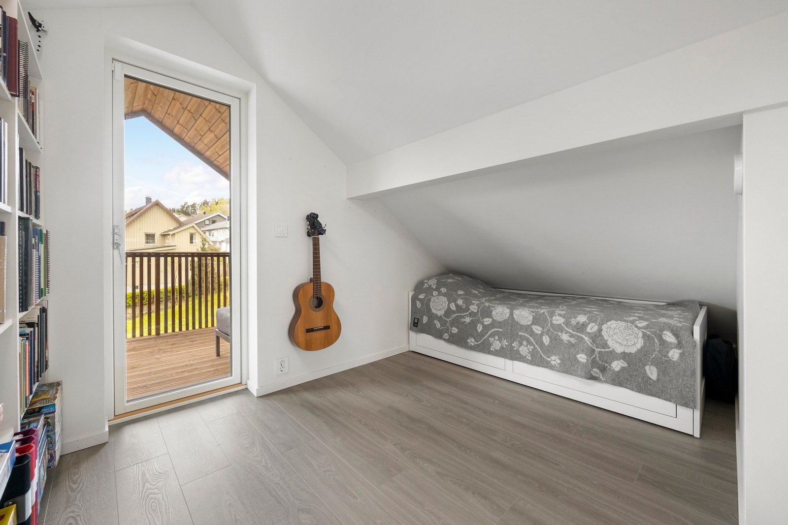 Fra loftet er det også utgang til luftebalkong Galleribilde