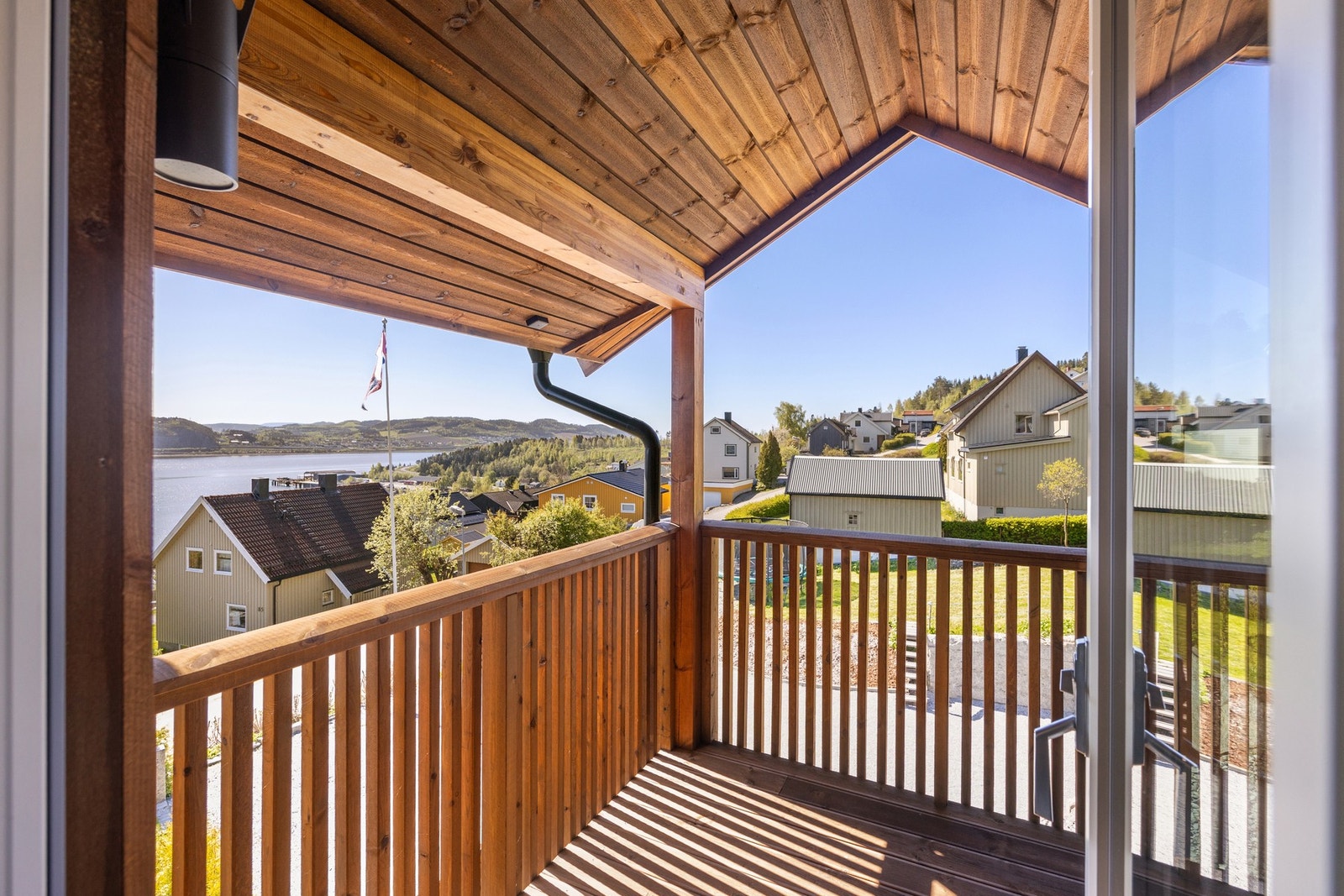 Luftebalkong - 7 kvm. Galleribilde