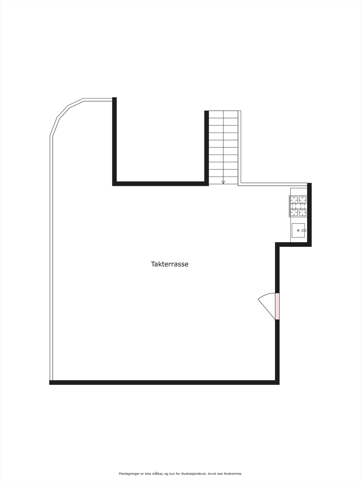 Plantegning 9. etasje Galleribilde