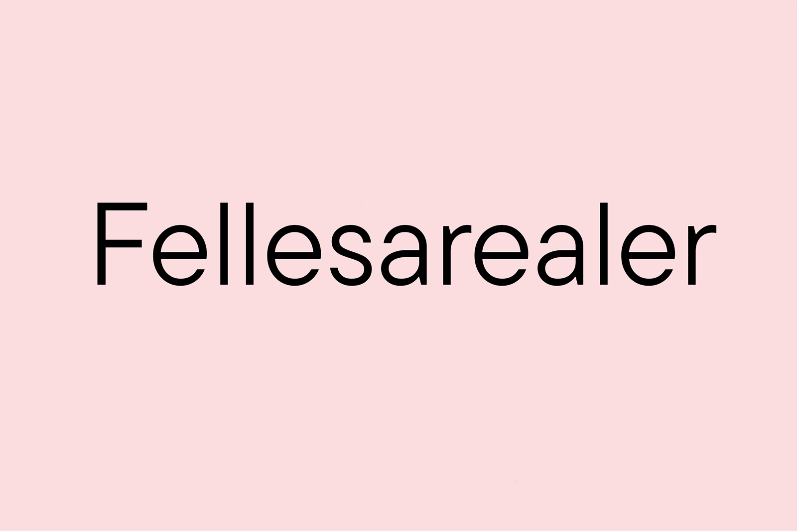 Fellesarealer Galleribilde
