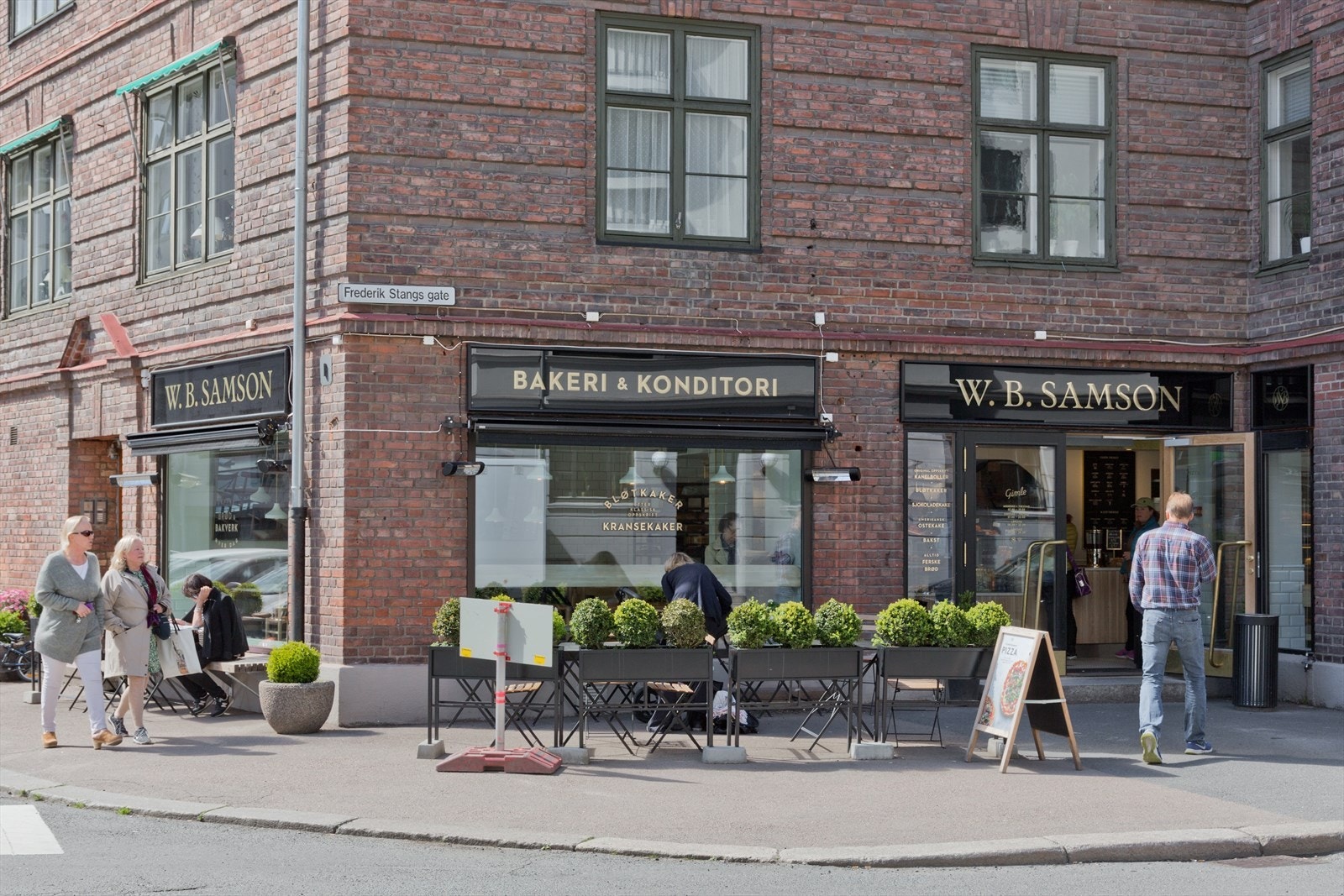 Flere kafeer i nærområdet, her fra Samson på Frogner. Galleribilde