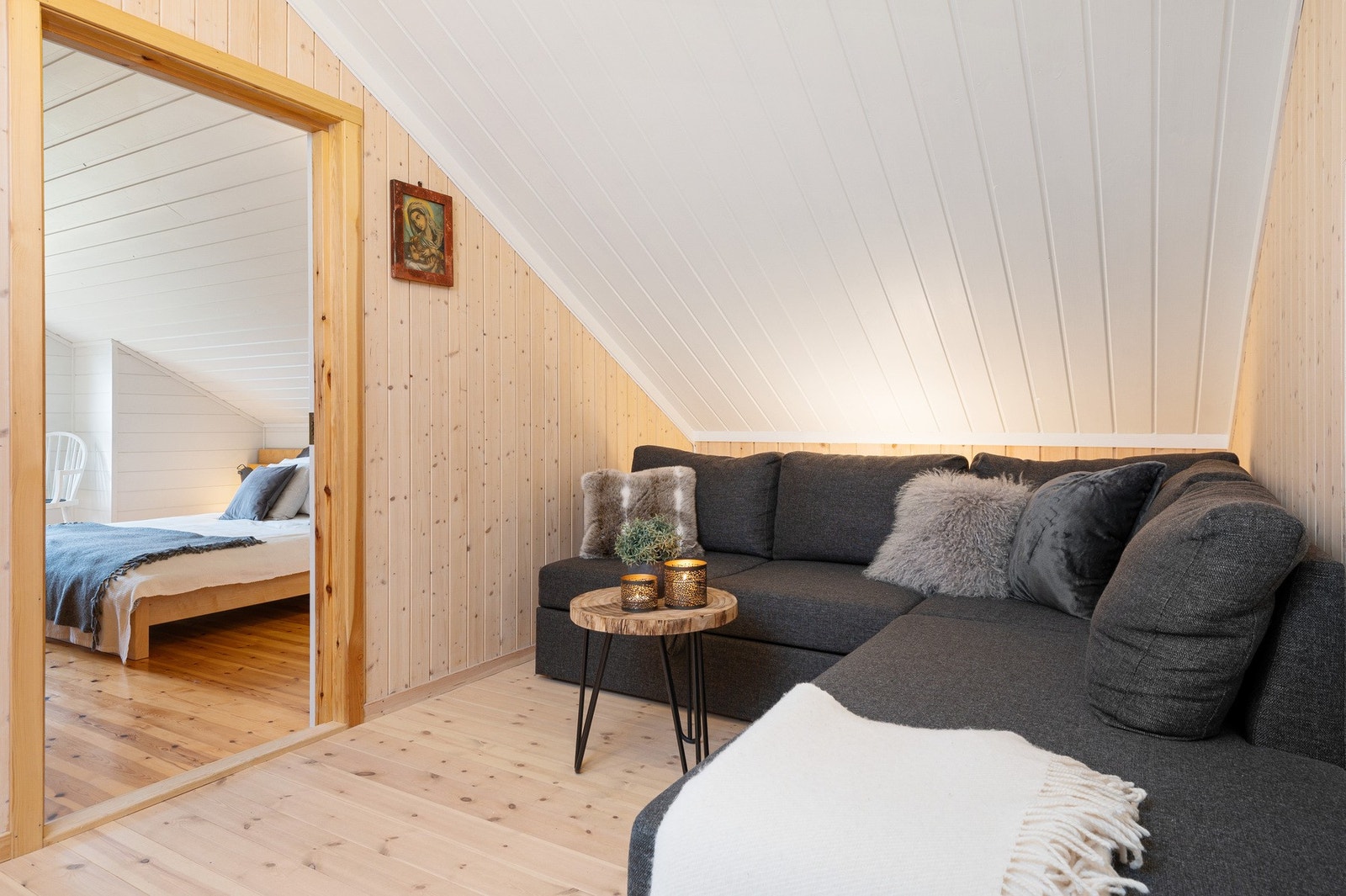 Trivelig loftstue Galleribilde