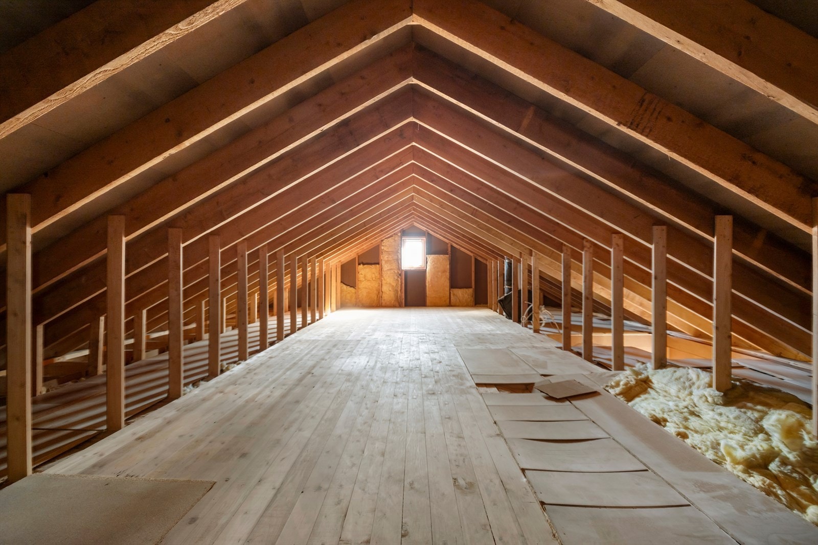 Uinnredet loft Galleribilde