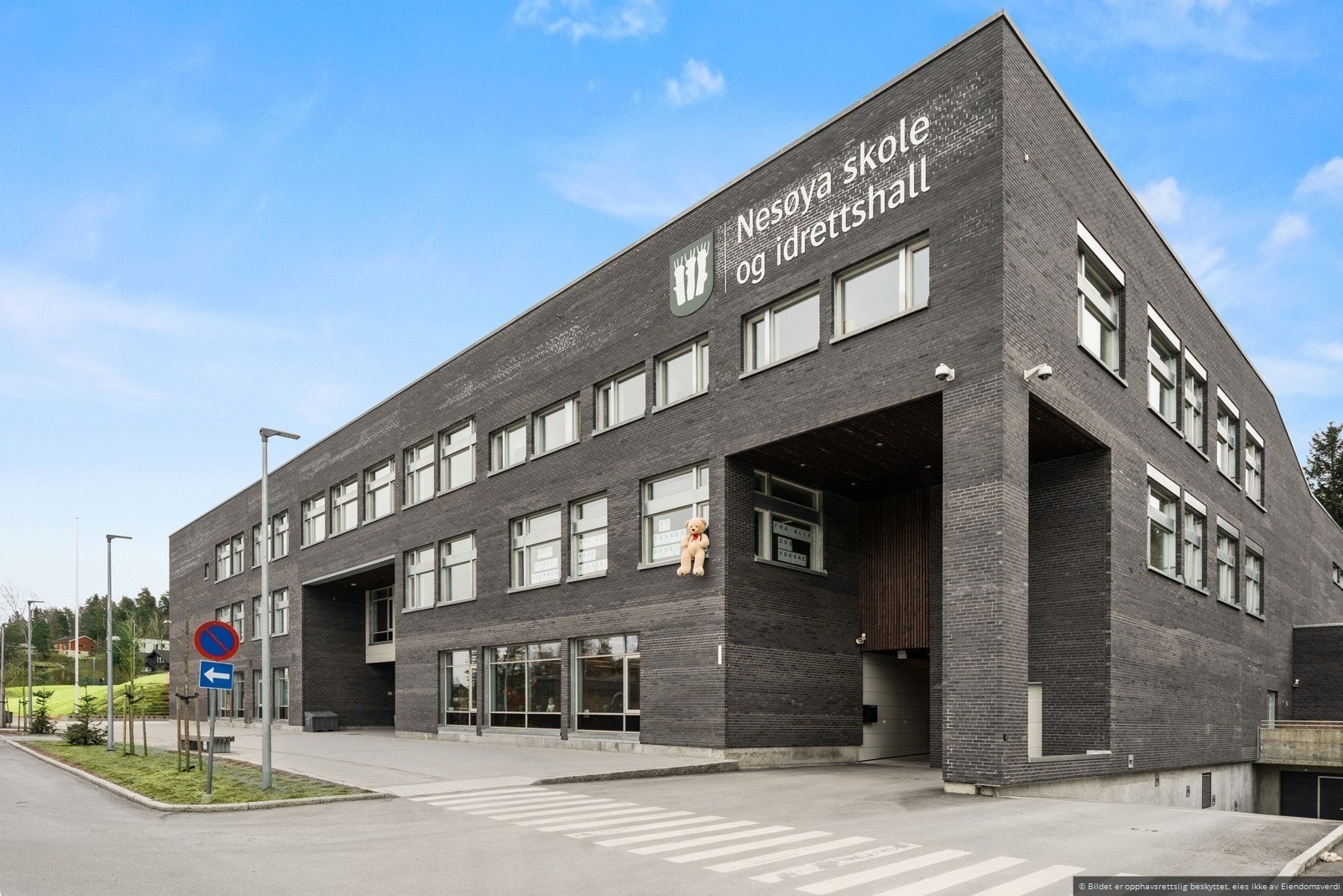 Nesøya skole og idrettshall. Galleribilde