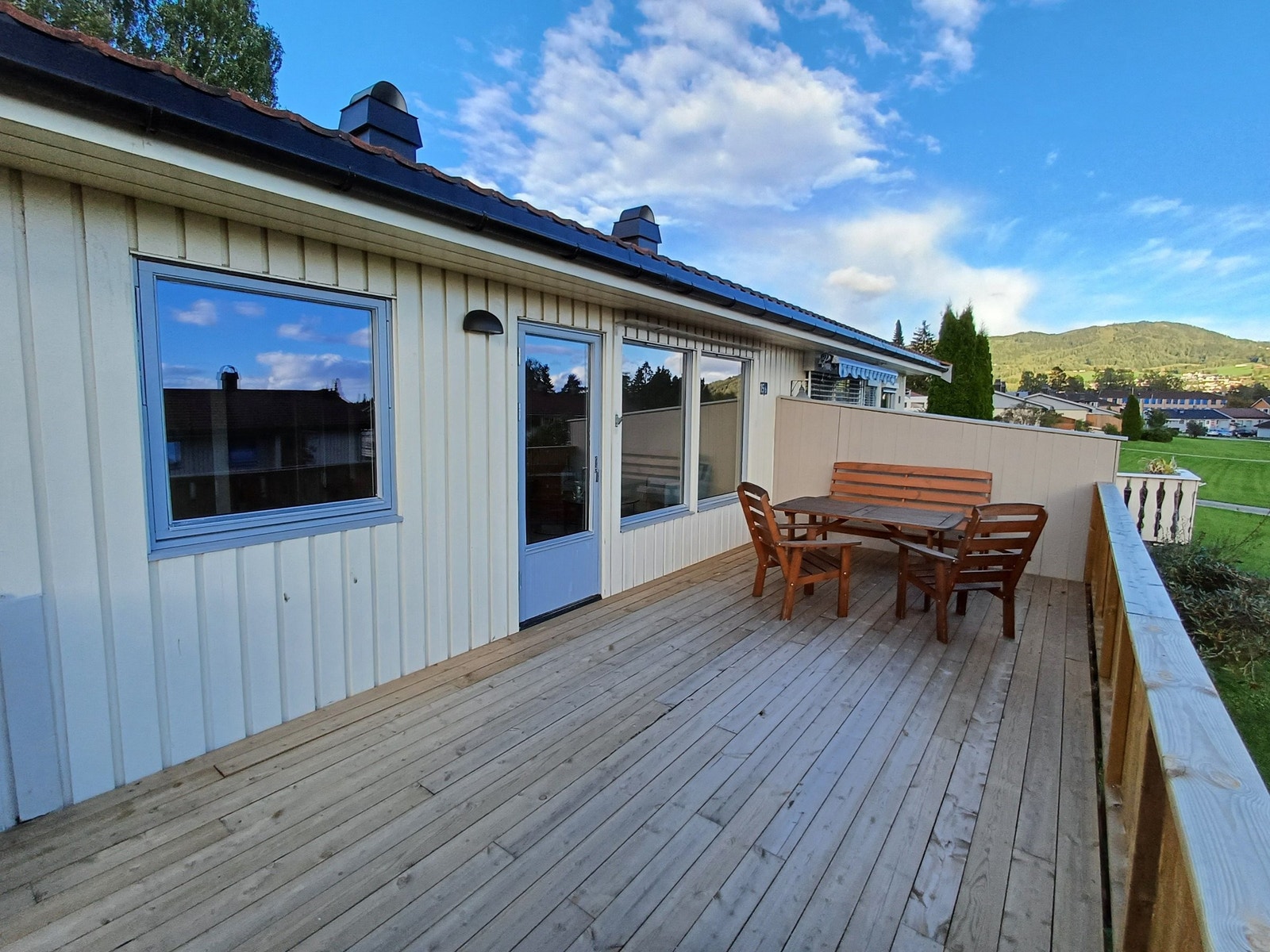 Terrasse på 15m2 Galleribilde