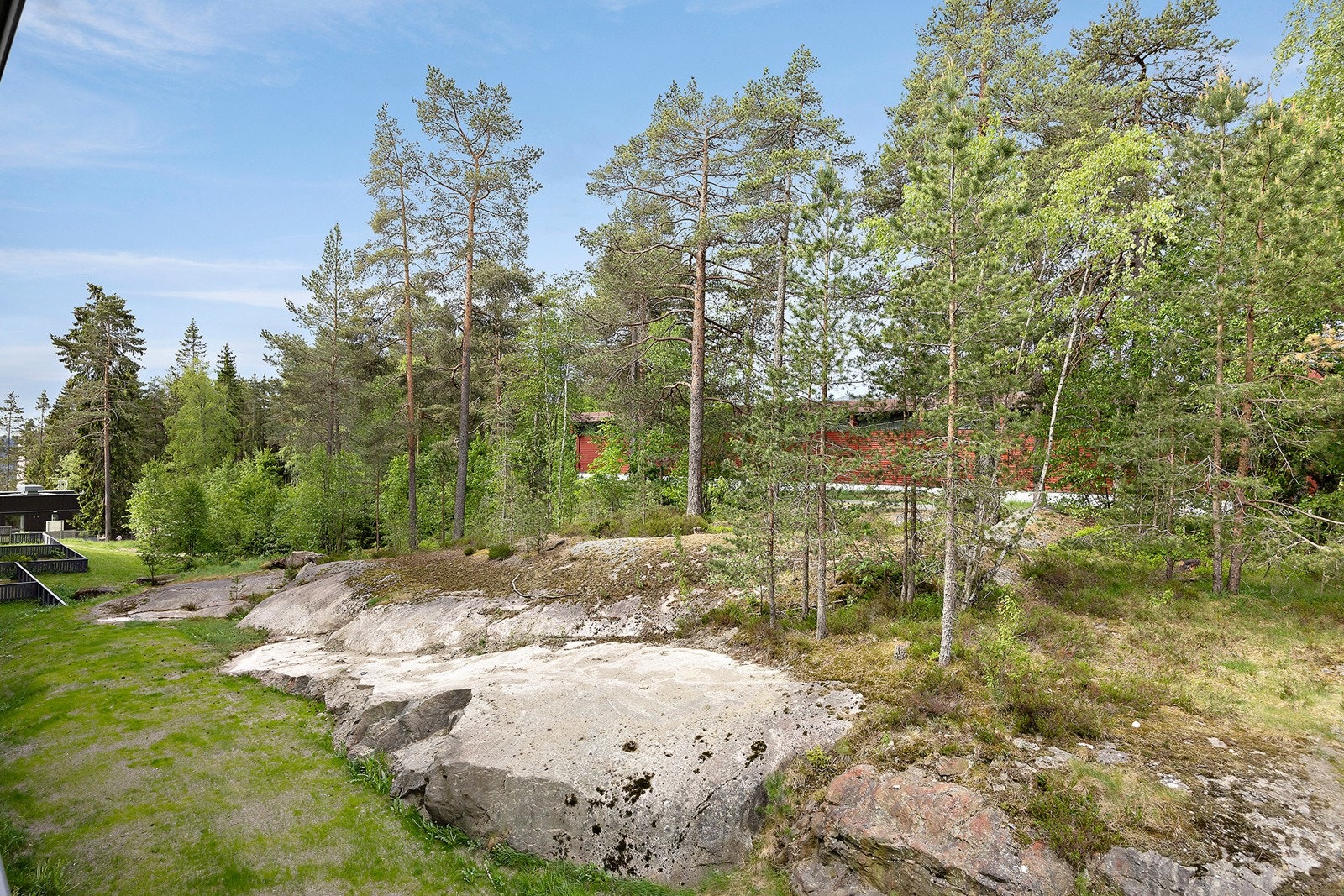 Naturskjønt utsyn fra balkongen. Galleribilde