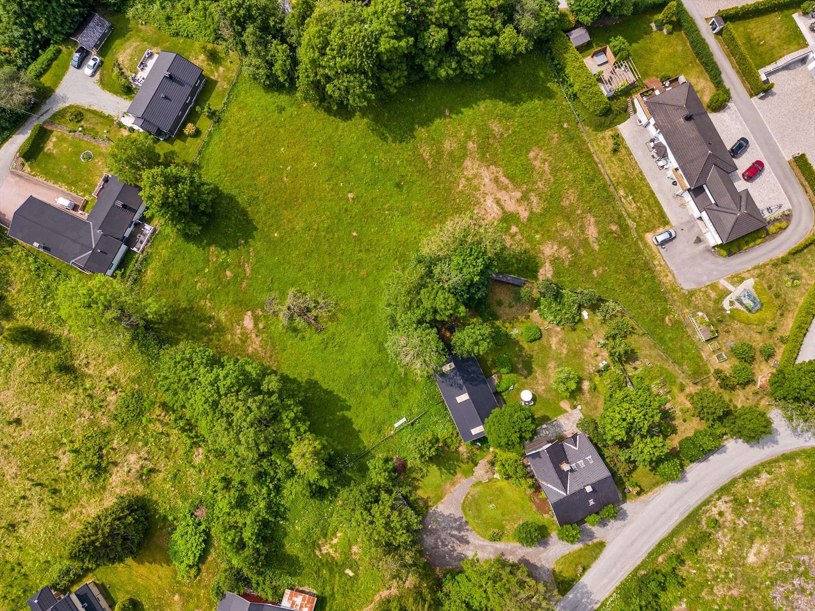 Eiet tomt på hele 7 749 kvm. Galleribilde