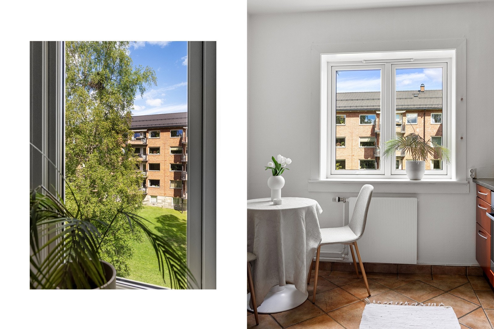 Hyggelig spiseplass på kjøkkenet Galleribilde