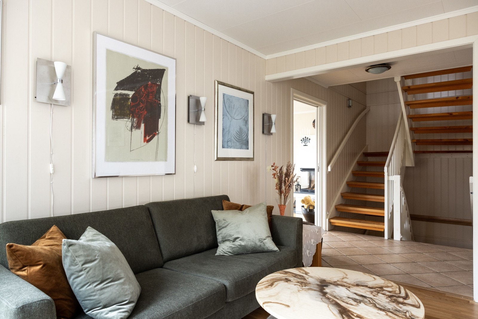 Velholdt bolig med kun en eier. La oss ta turen opp til andre etasje. Galleribilde