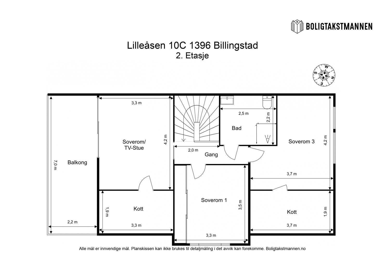 Plantegning 2. etasje. Galleribilde