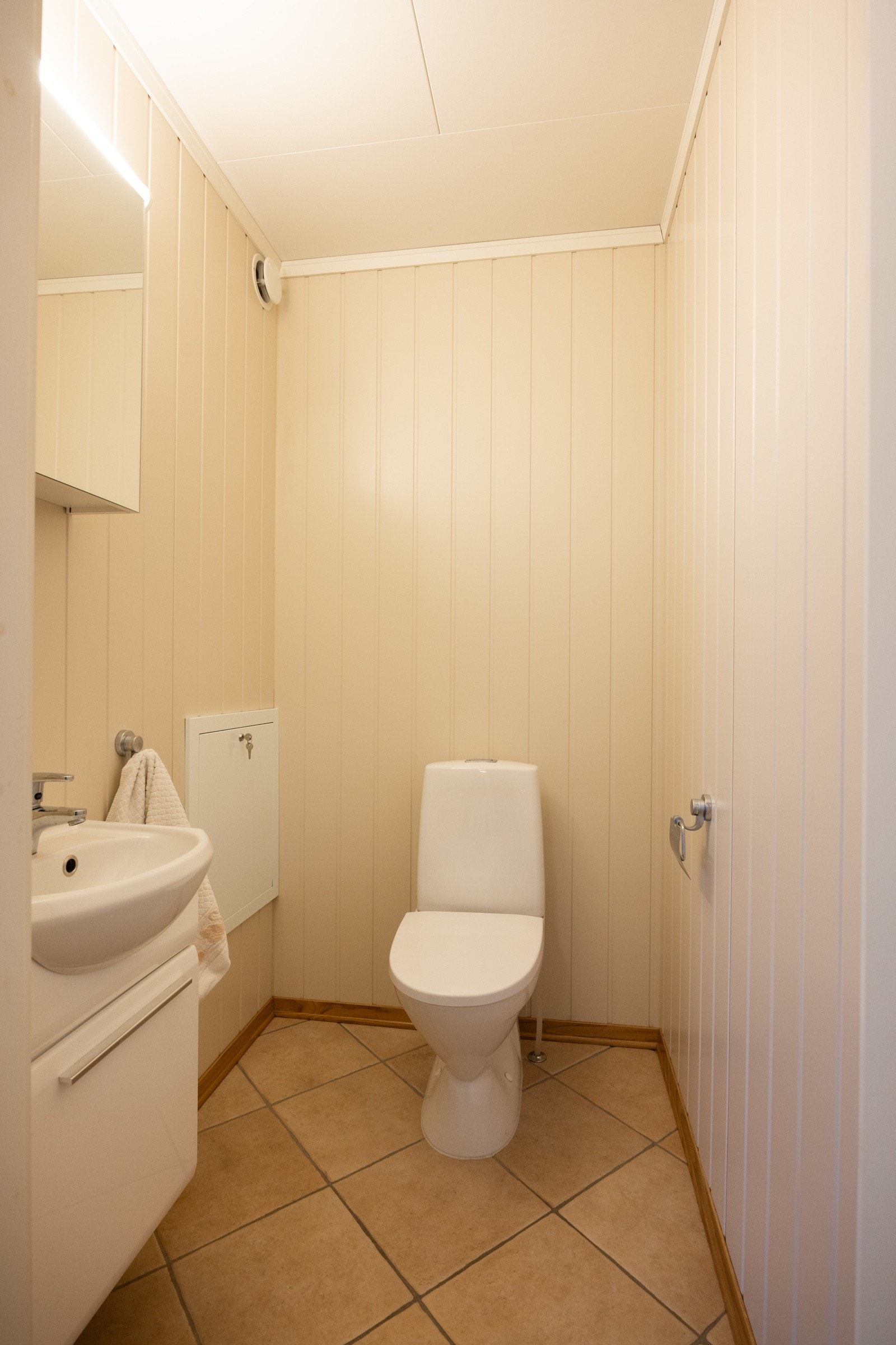 Gjestetoalett. Galleribilde