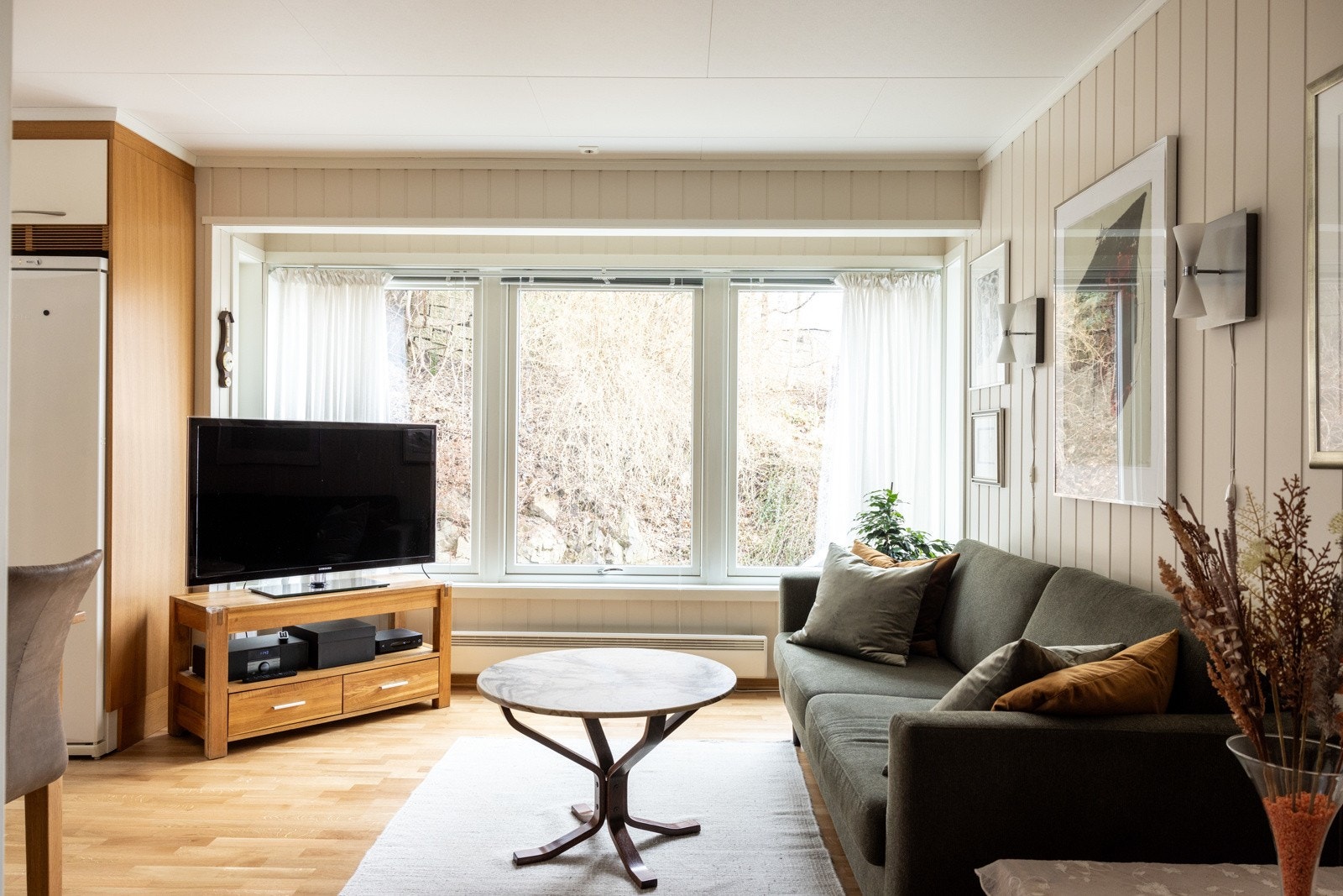 Vinduer med 3-lags isolerglass fra 2007. Galleribilde