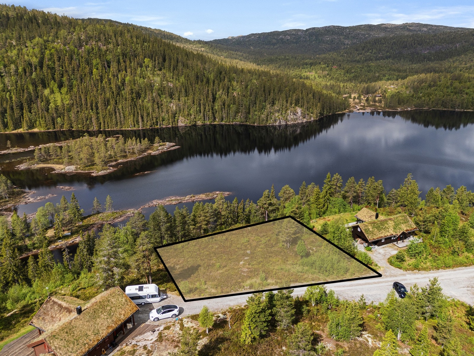 Nydelig hyttetomt på 1541m² Galleribilde