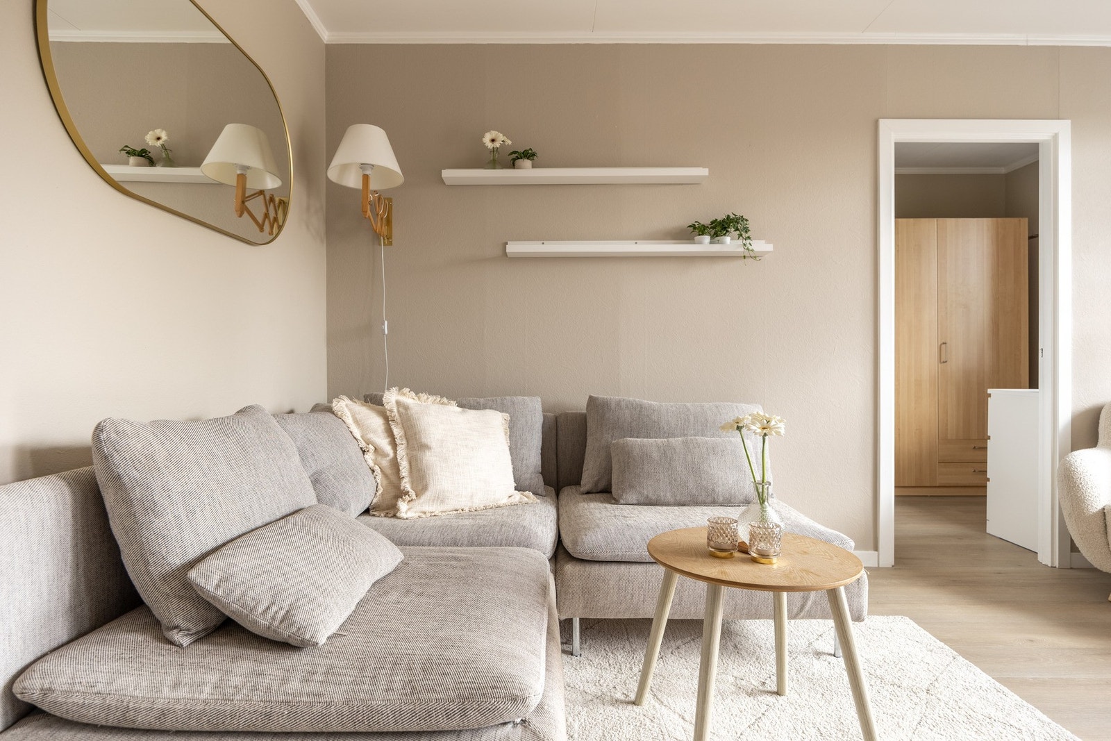 God plass til å innrede med TV-krok. Galleribilde