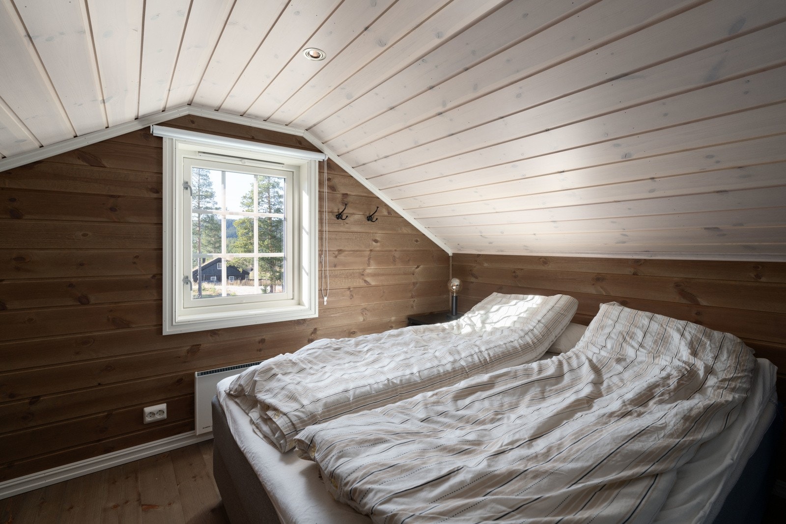 Rom nr 2 på loftet som også pr. i dag benyttest til soverom Galleribilde