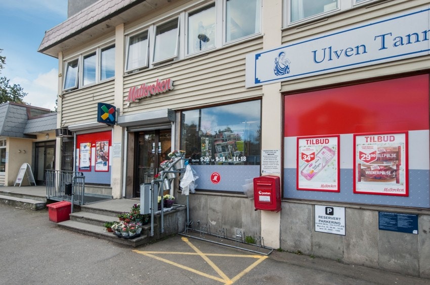 Nærbutikk på Ulven med søndagsåpent Galleribilde