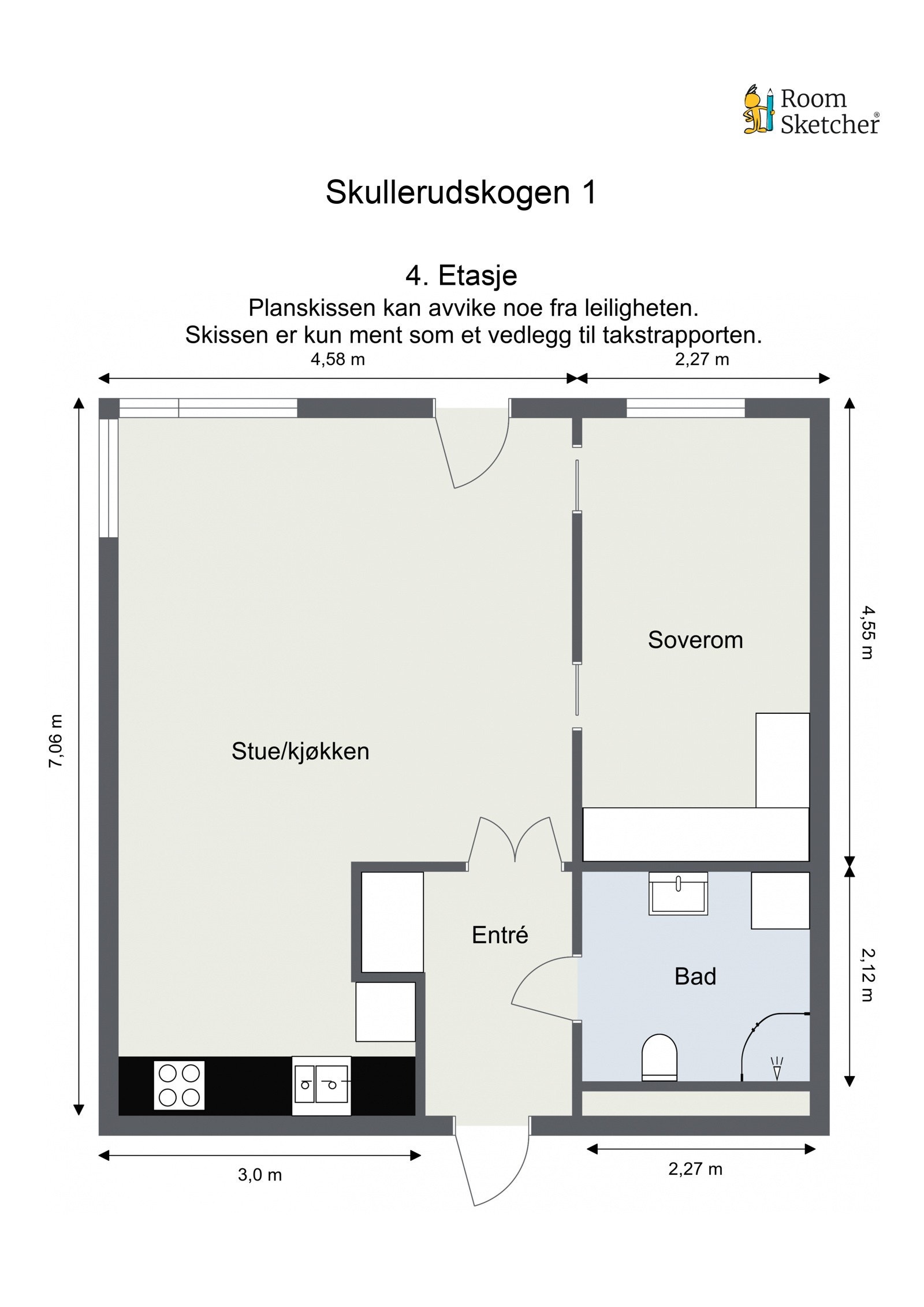 I tillegg disponerer leiligheten en bod i nabobygg samt garasjeplass nr. 26 med lade-uttak. Galleribilde