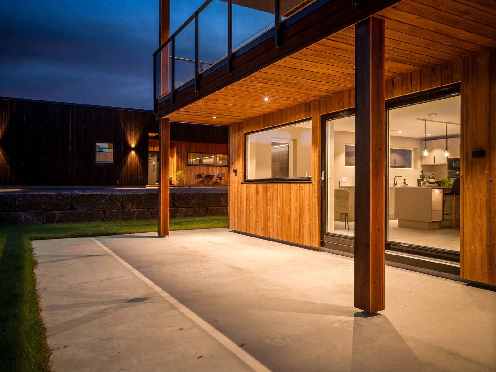 Markterrassen er like fin dagtid som kveldstid Galleribilde