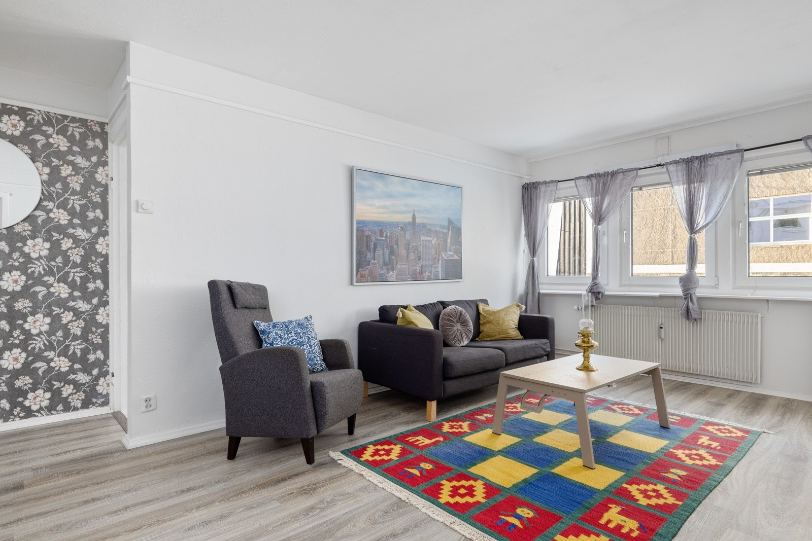 Her er det mange ulike muligheter for møblering, og det er kun kreativiteten som setter grenser. Galleribilde