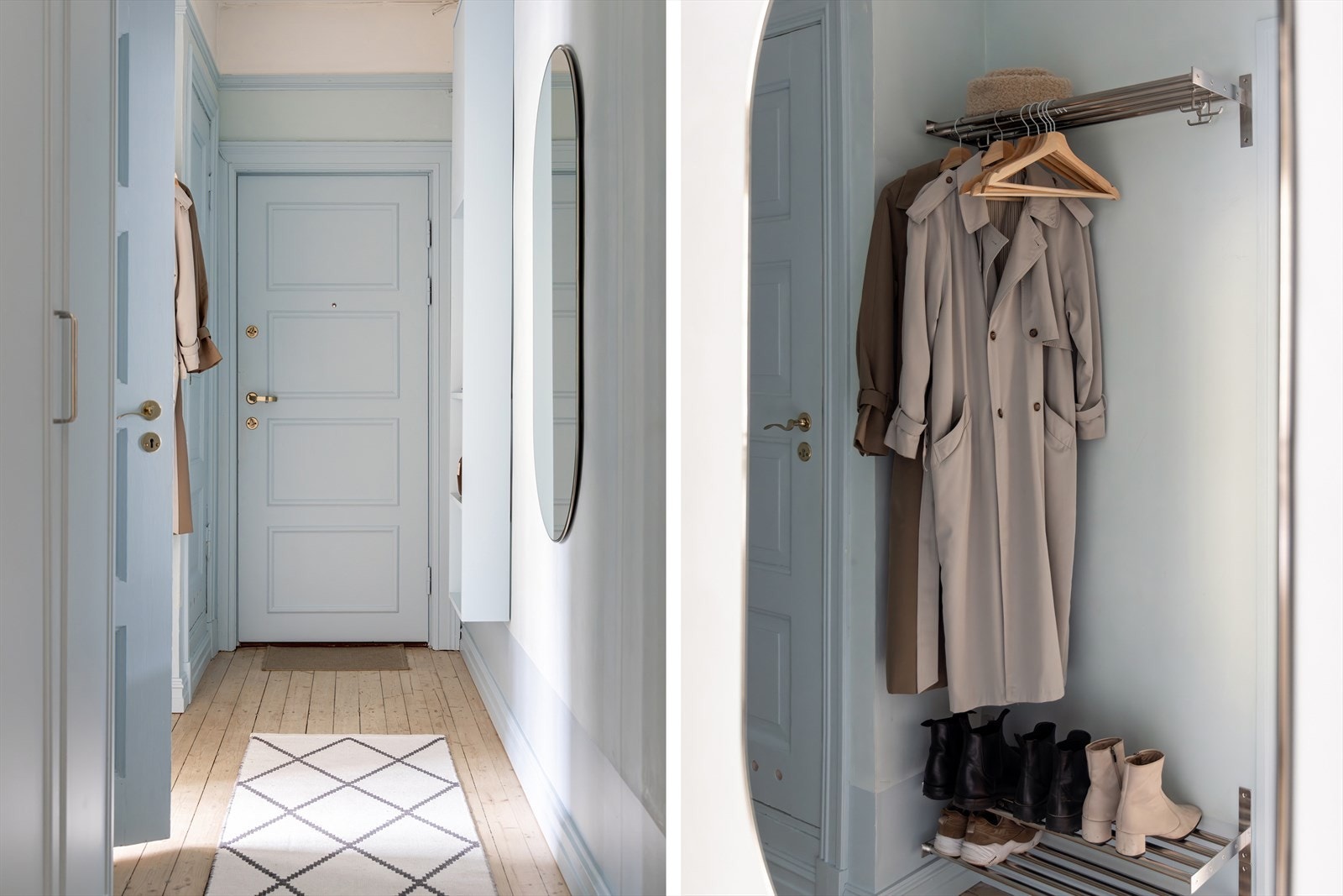 Leiligheten har godt med lagringsplass. I tillegg disponerer leiligheten en kjeller- og loftsbod. Galleribilde