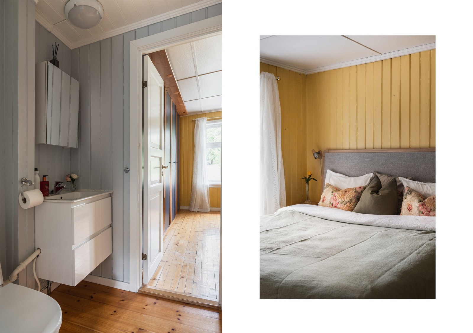 Soverommene i 2. etg. har begge adkomst til felles toalettrom. Galleribilde