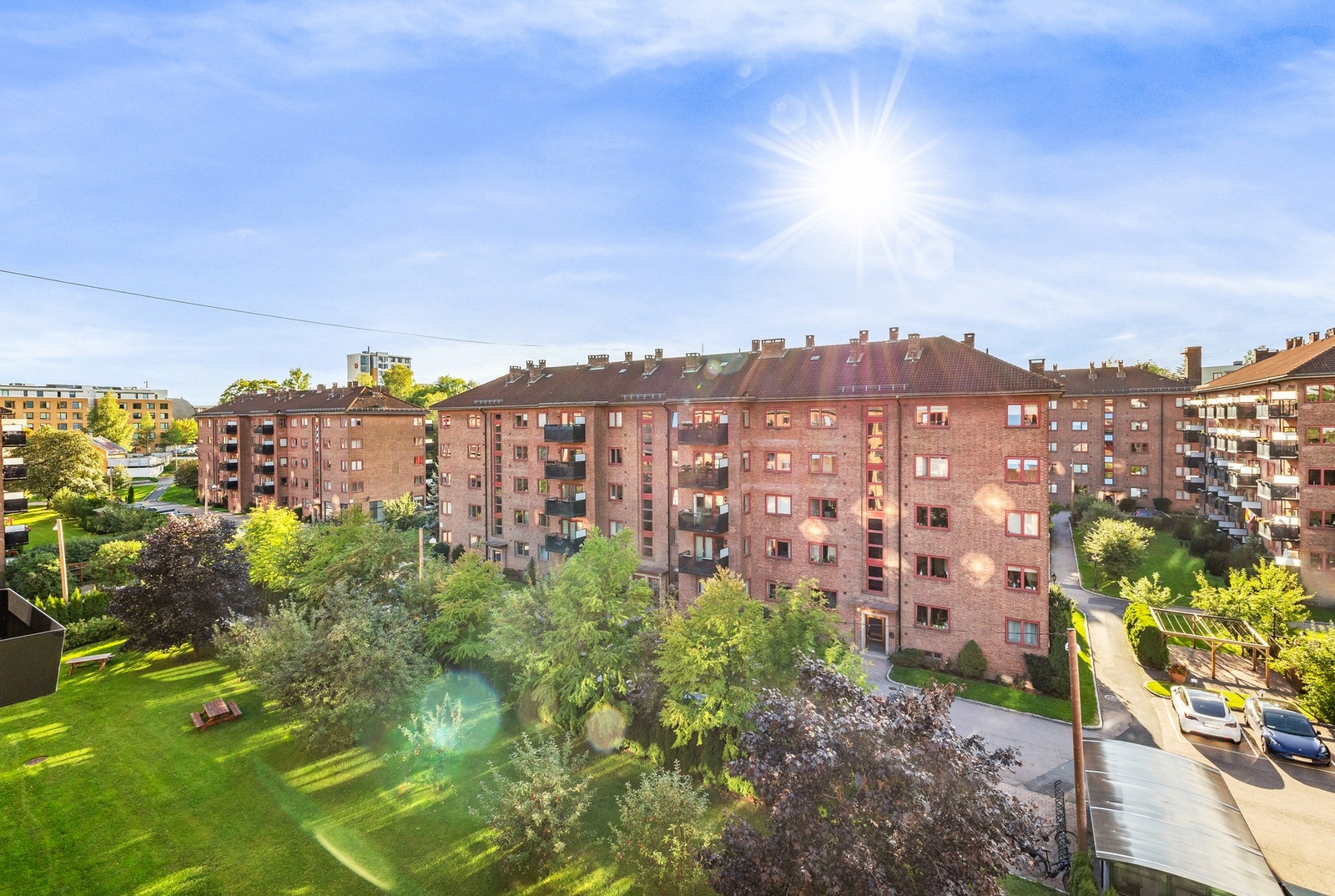 - Solrik balkong - Galleribilde