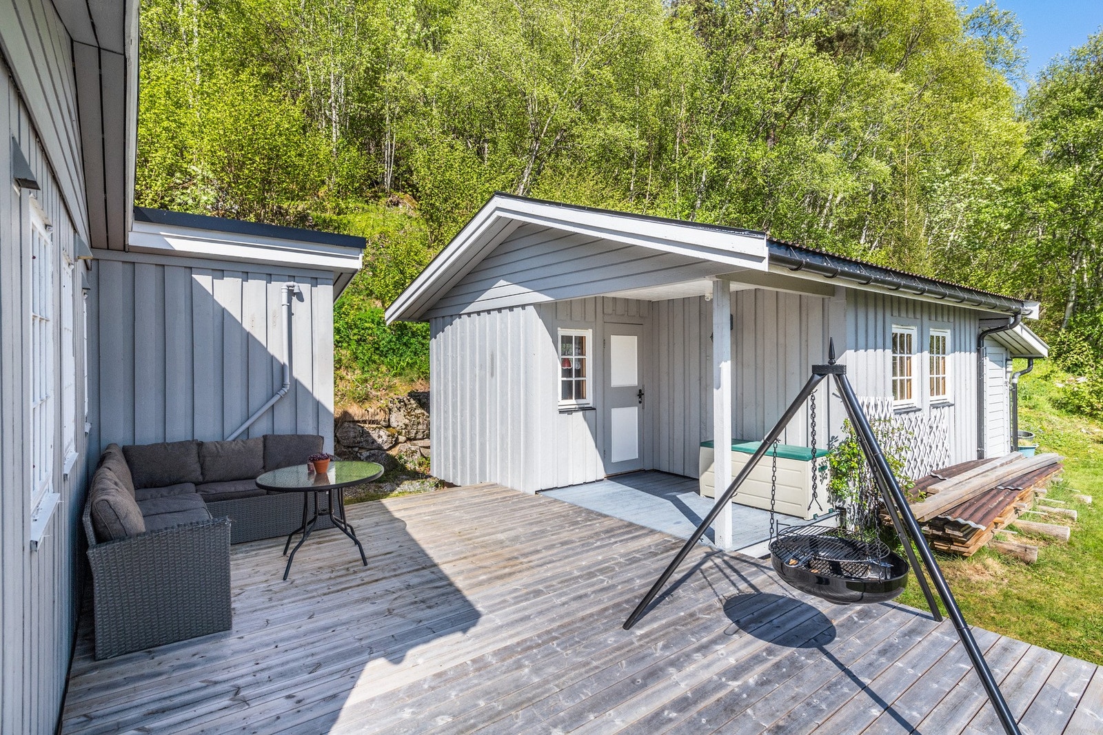 Anneksen ligger øst på tomten og antas å være bygd ca. xx. Galleribilde