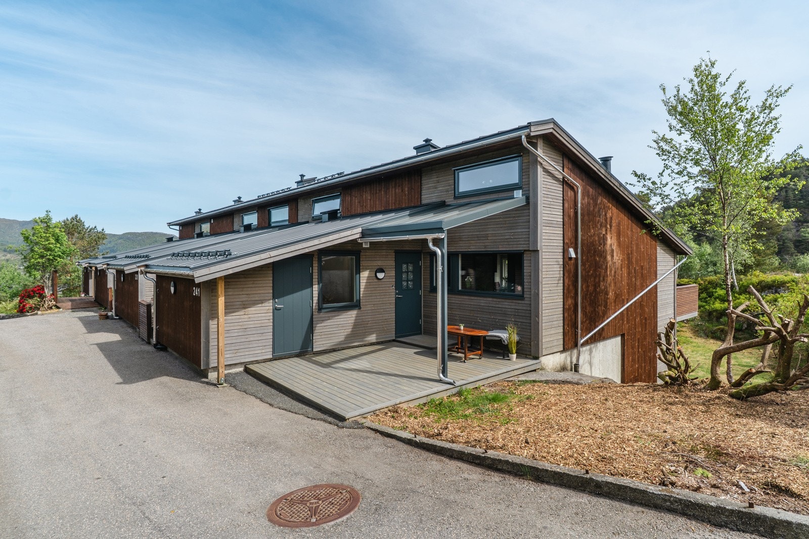 Borettslaget nylig har ferdigstilt et stort rehabiliteringsprosjekt i 2023/2024. Galleribilde
