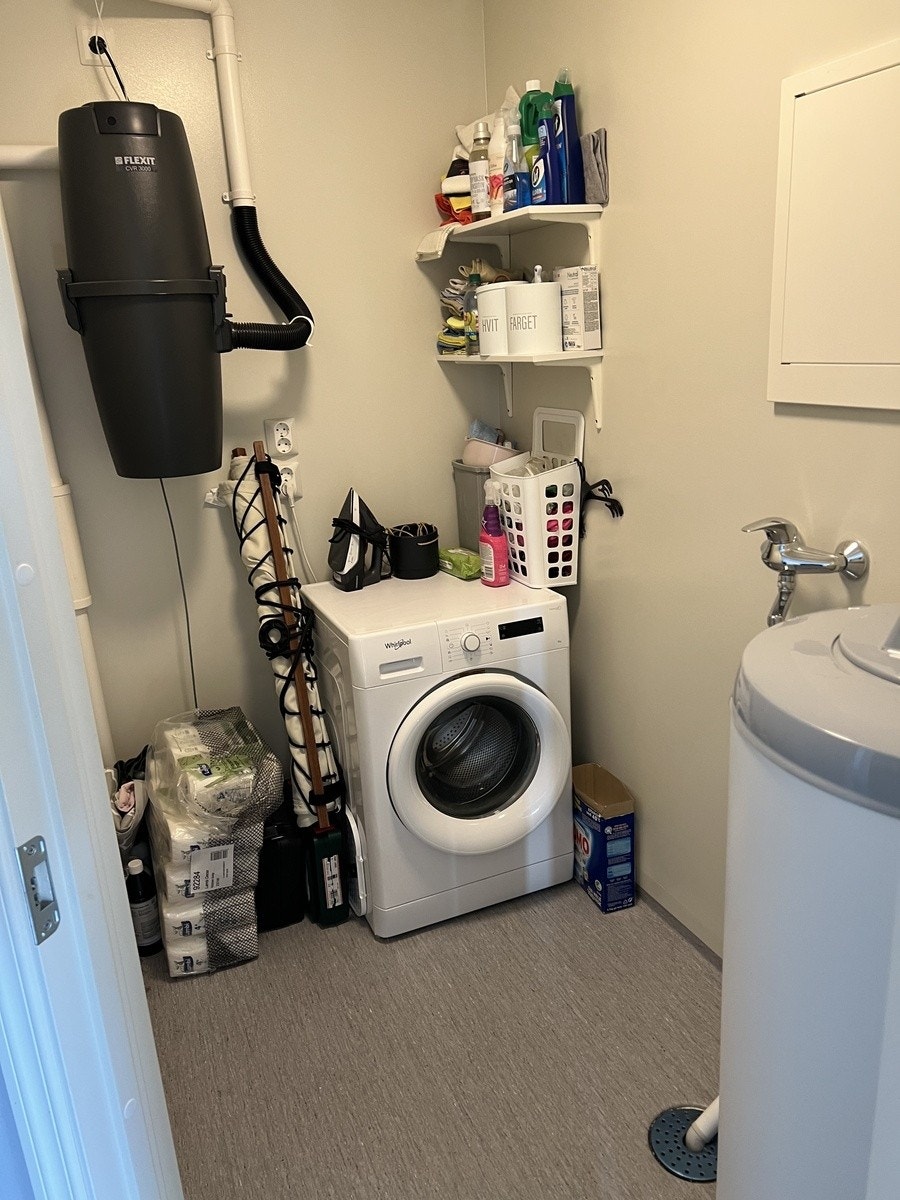 Vaskerom Galleribilde