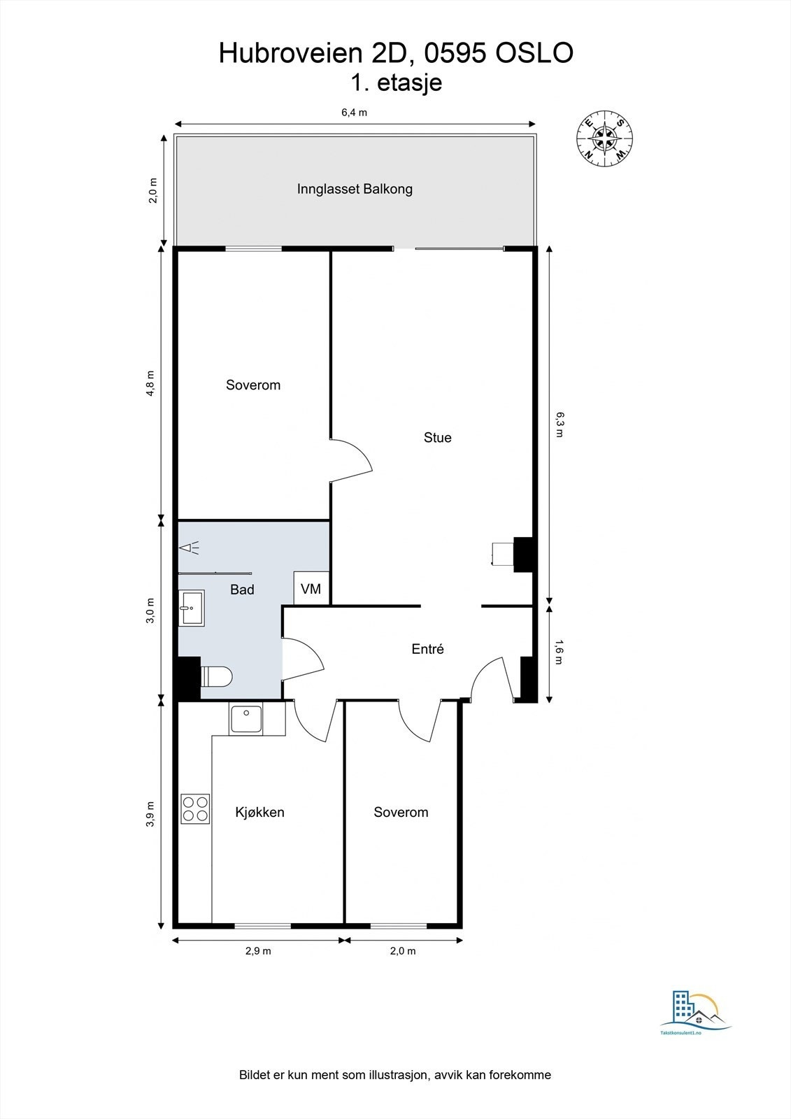 Plantegning. Galleribilde