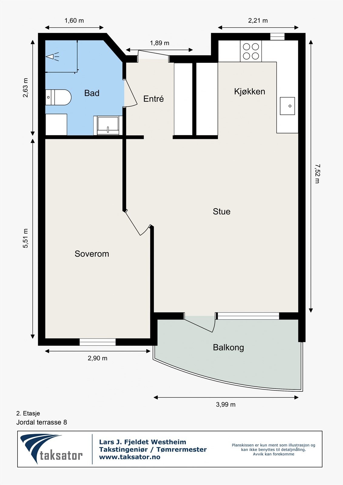 Plantegning til orientering. Galleribilde