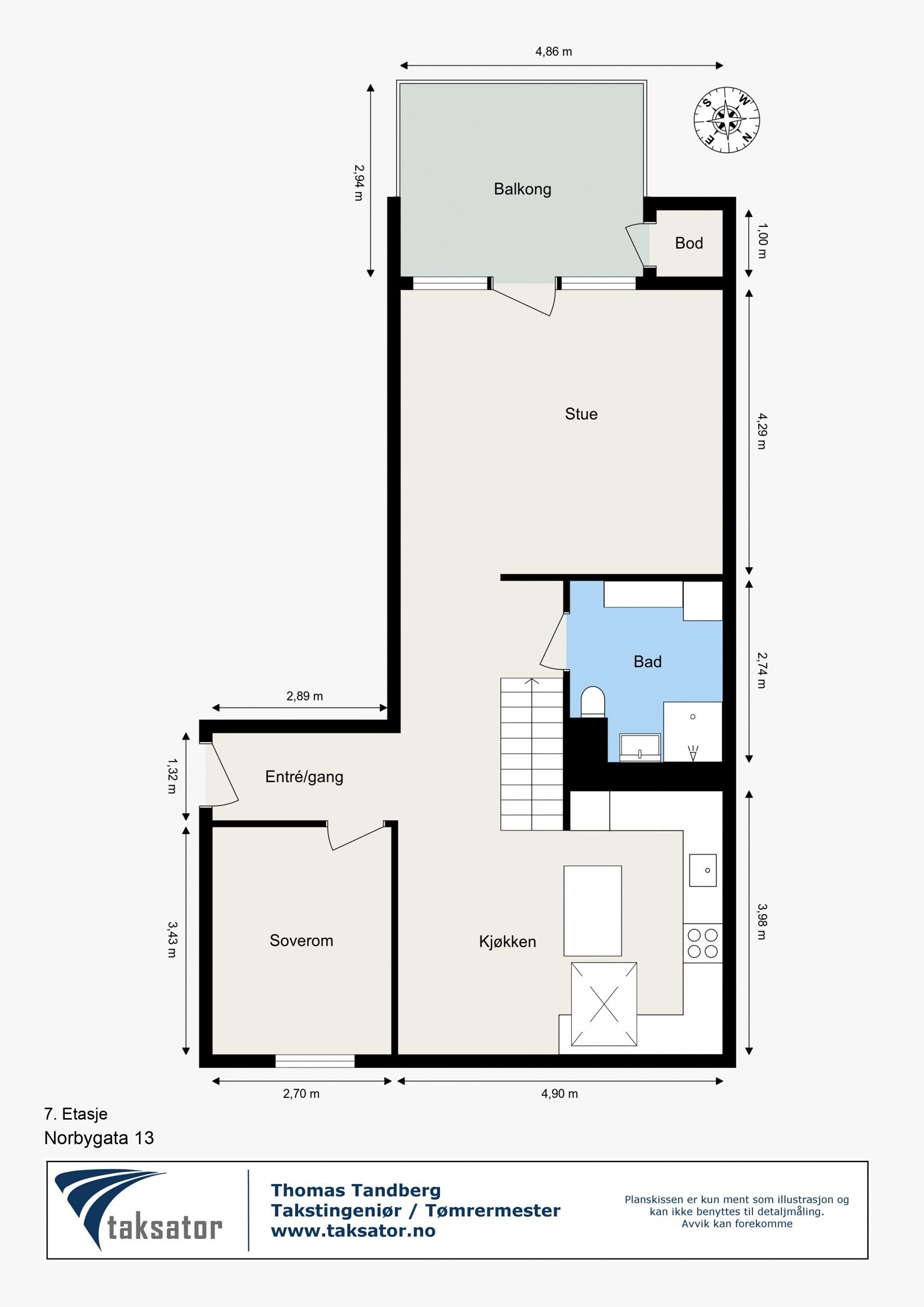 Plantegning Galleribilde