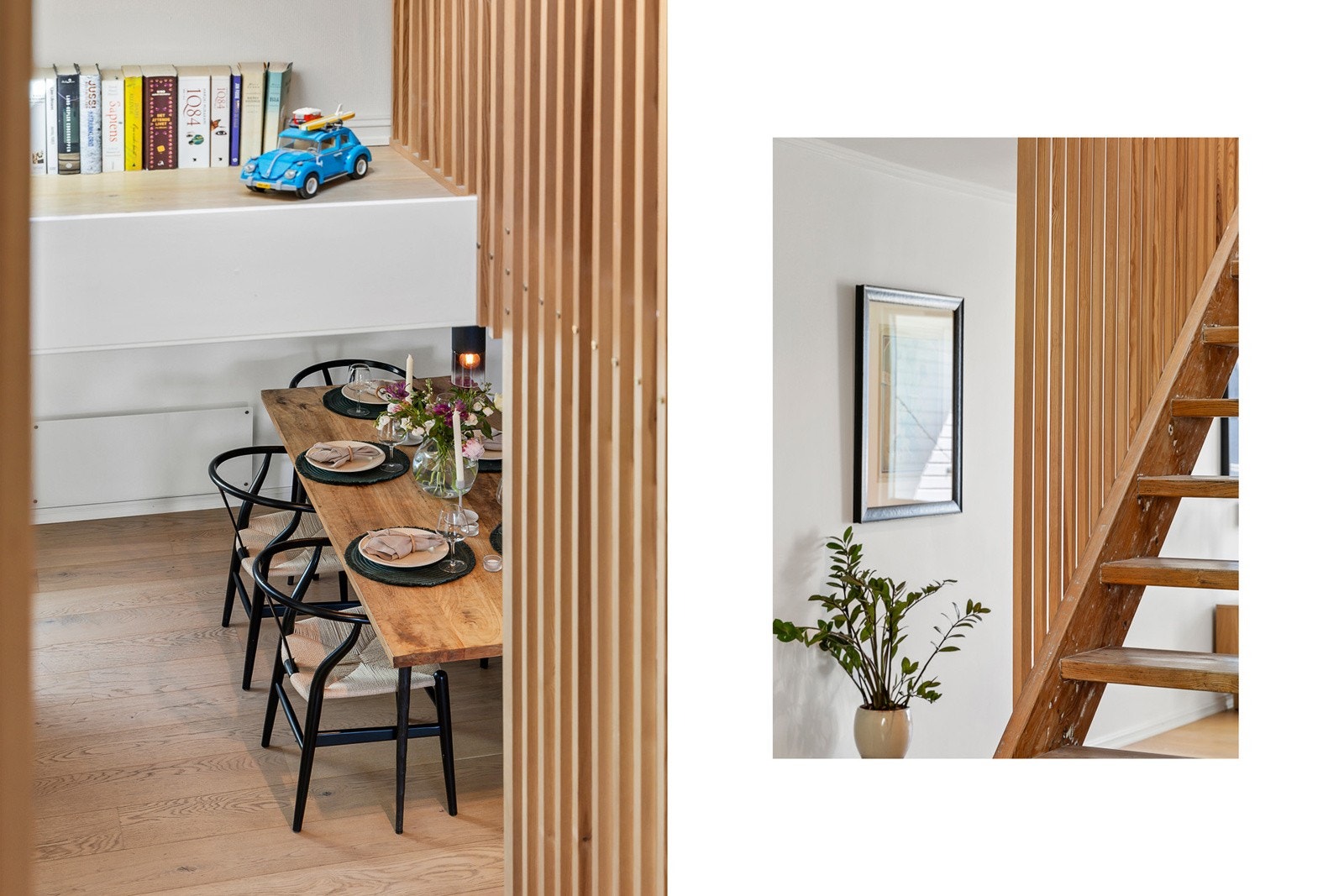 Boligen byr på flotte detaljer Galleribilde