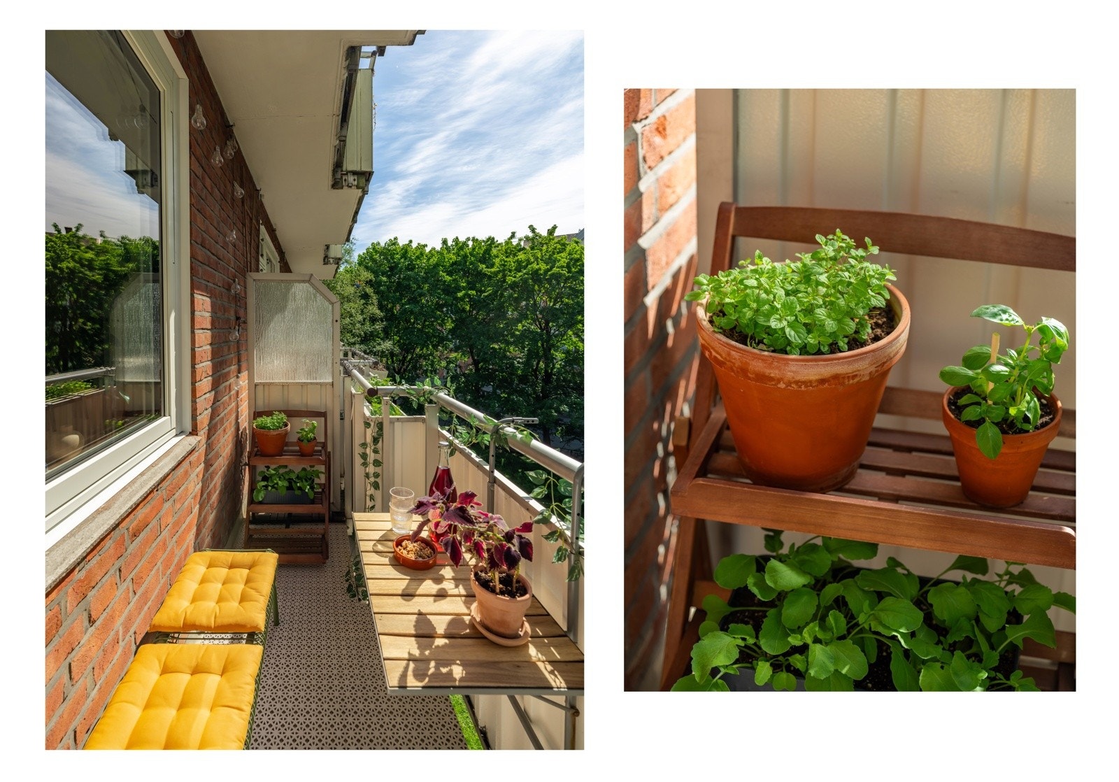 Det ble lagt nytt dekke på balkongen i 2022. Galleribilde