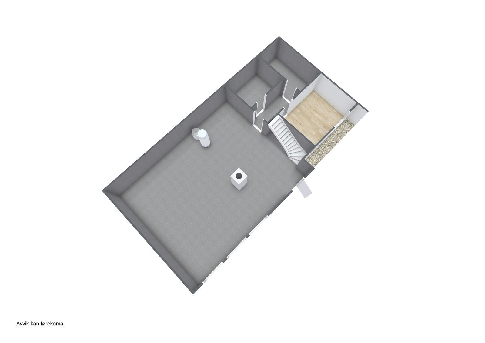 Planteikning 3D Kjellar Galleribilde